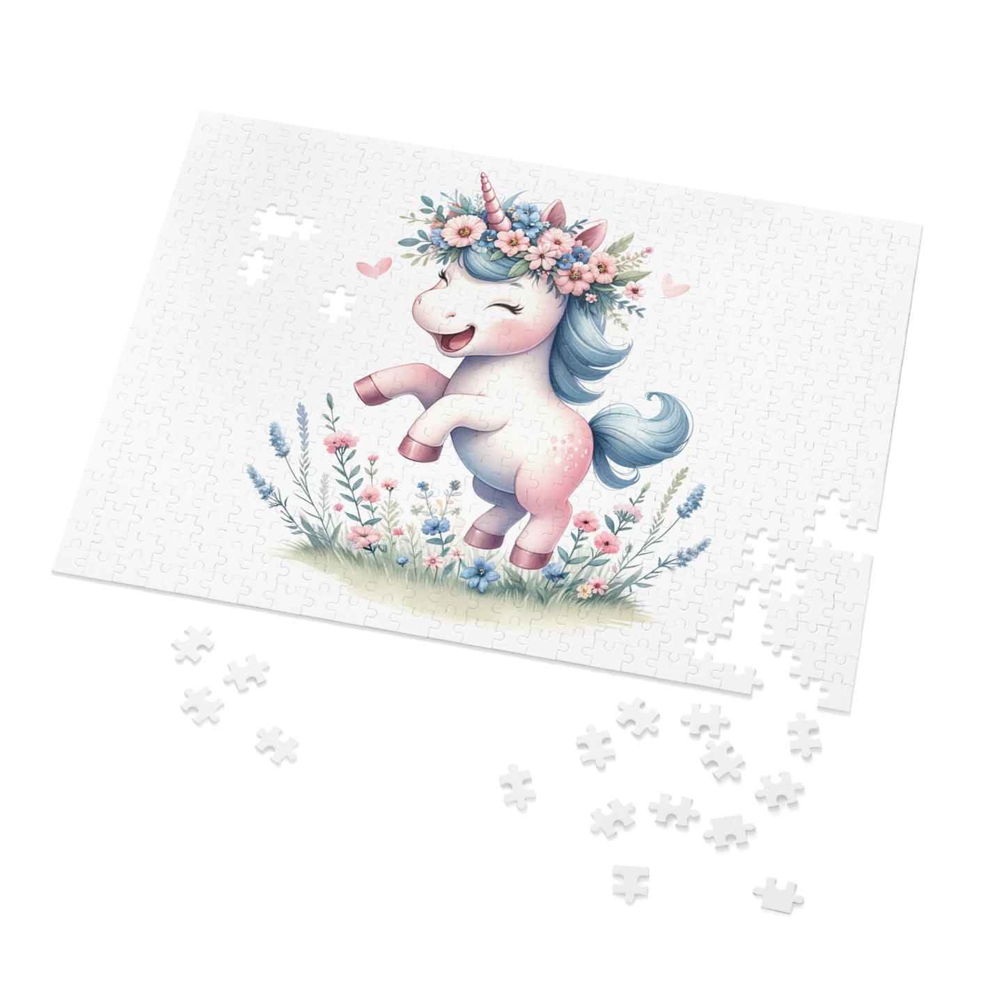 Jigsaw Puzzle, Unicorn, Personalised/Non-Personalised (30, 110, 252, 500,1000-Piece)