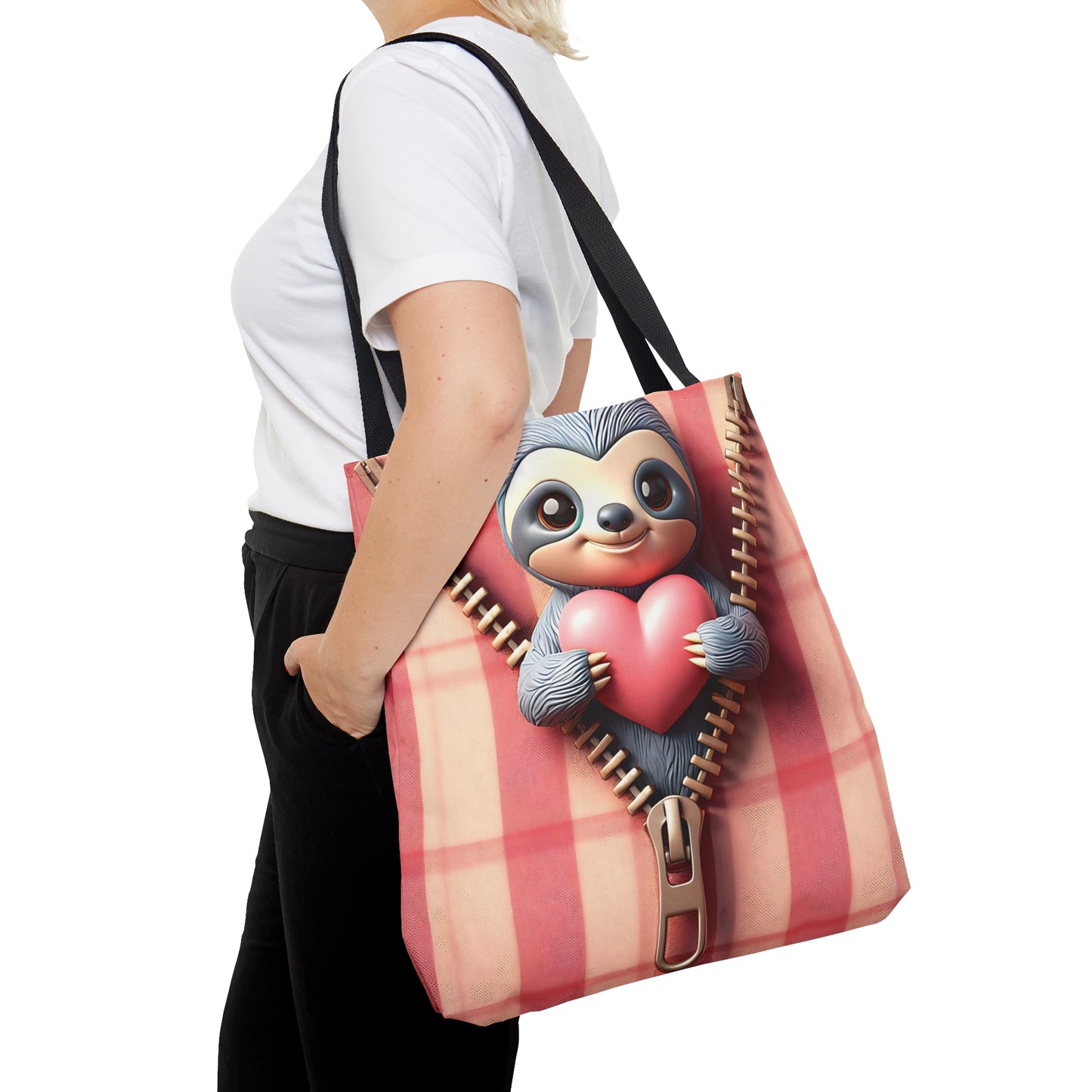 Tote Bag, Sloth, Personalised/Non-Personalised Tote bag