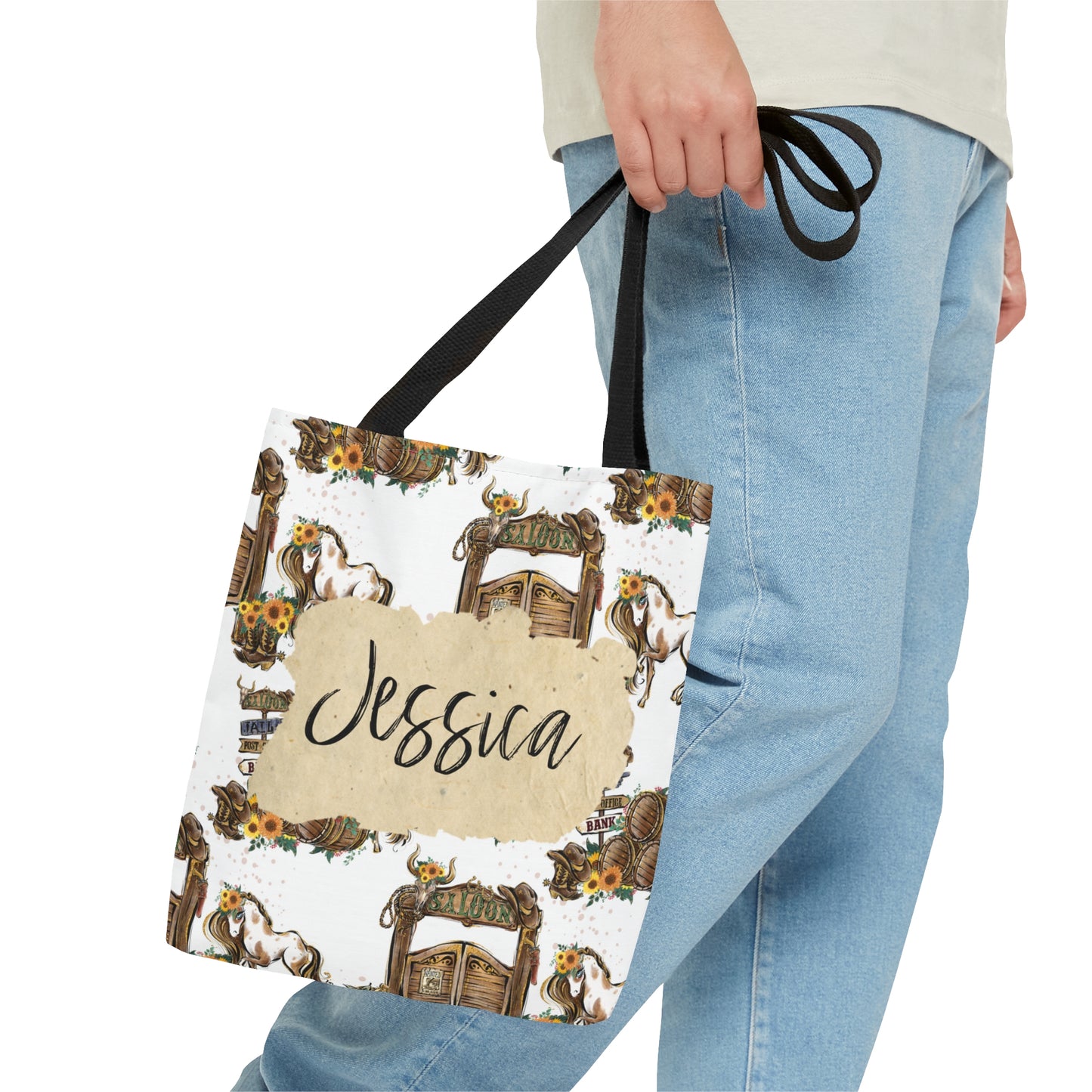 Tote Bag, Western Theme Tote bag