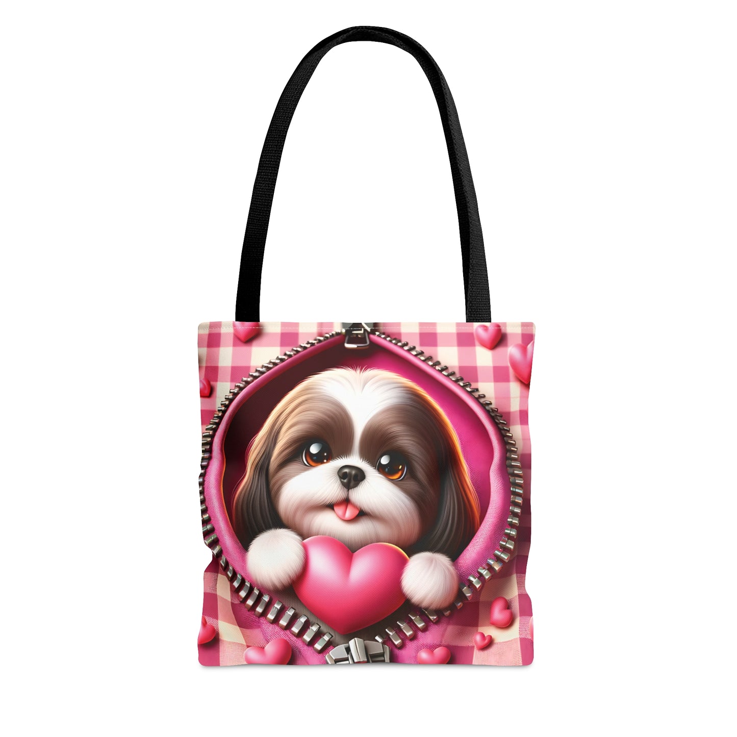 Tote Bag, Cute Dog, Personalised/Non-Personalised Tote bag