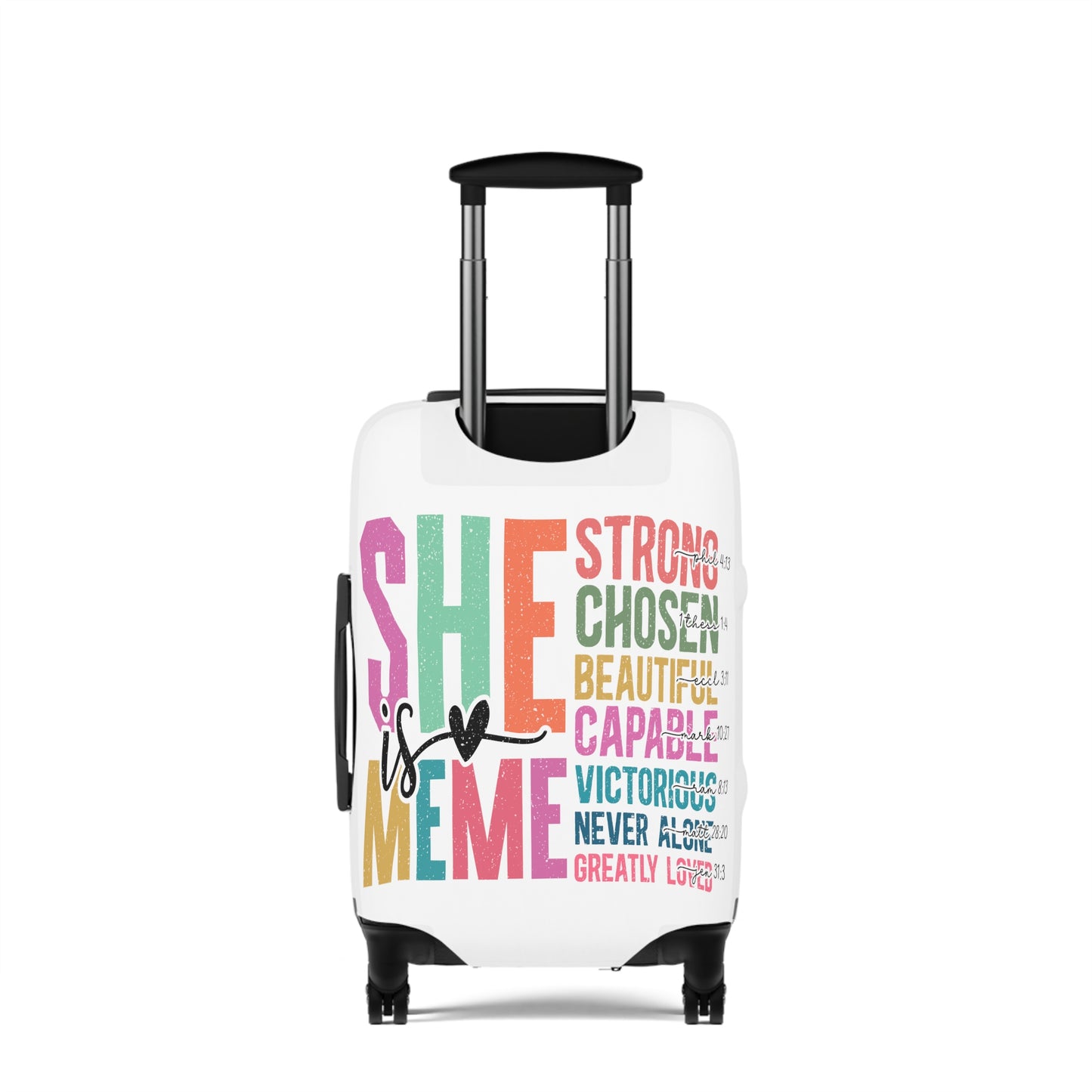 Luggage Cover, She is MeMe, awd-5021