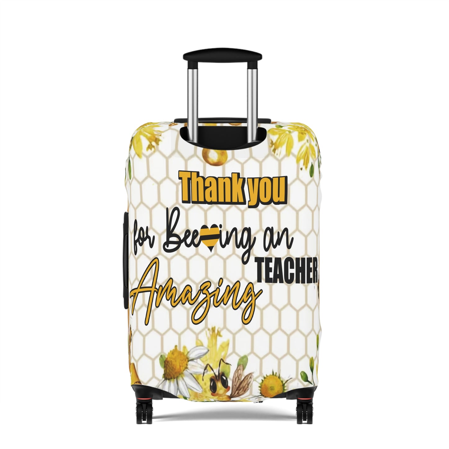 Luggage Cover, Teacher, Thanks for beeing an amazing Teacher, awd-1461