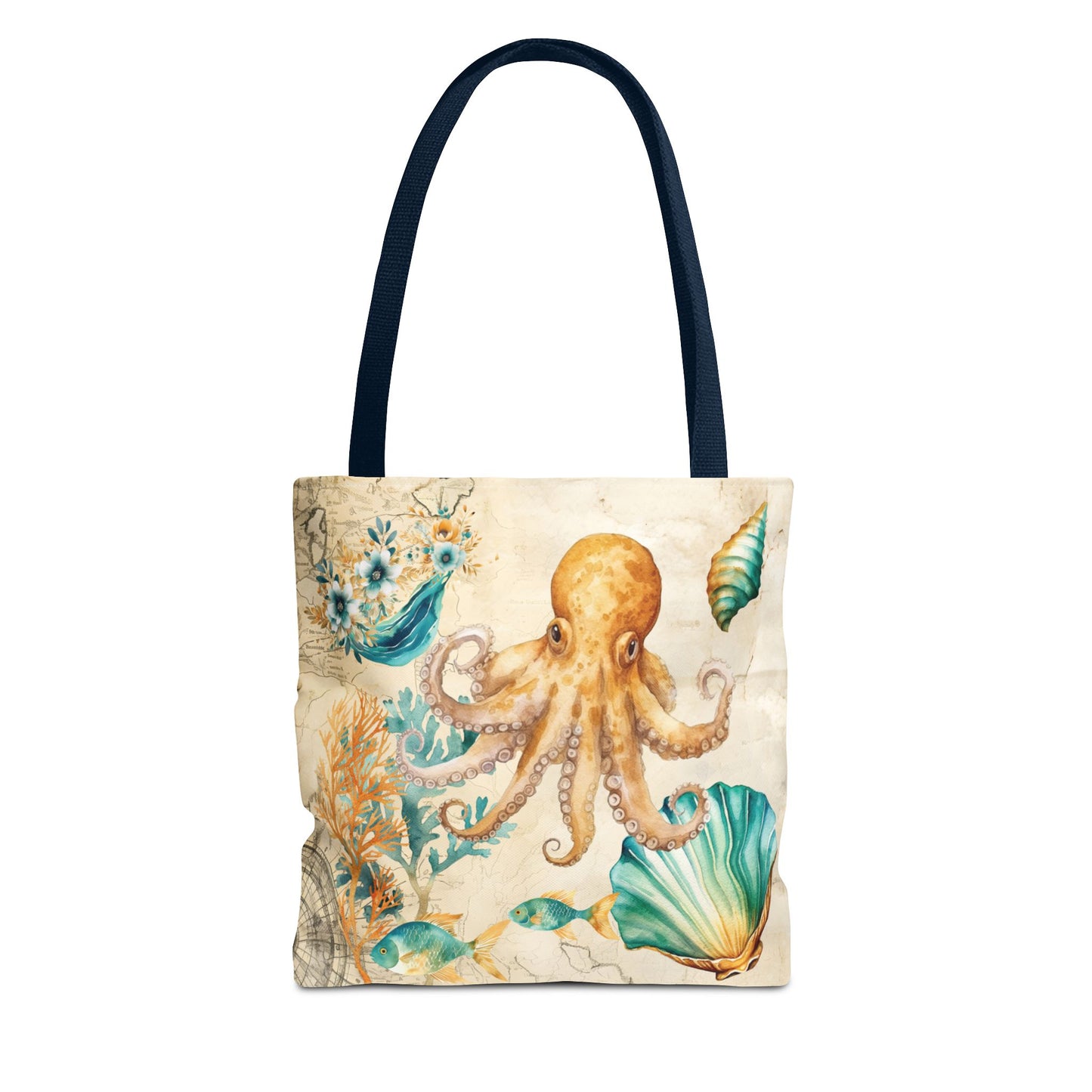 Tote Bag, Nautical bag, Beach Tote Bag