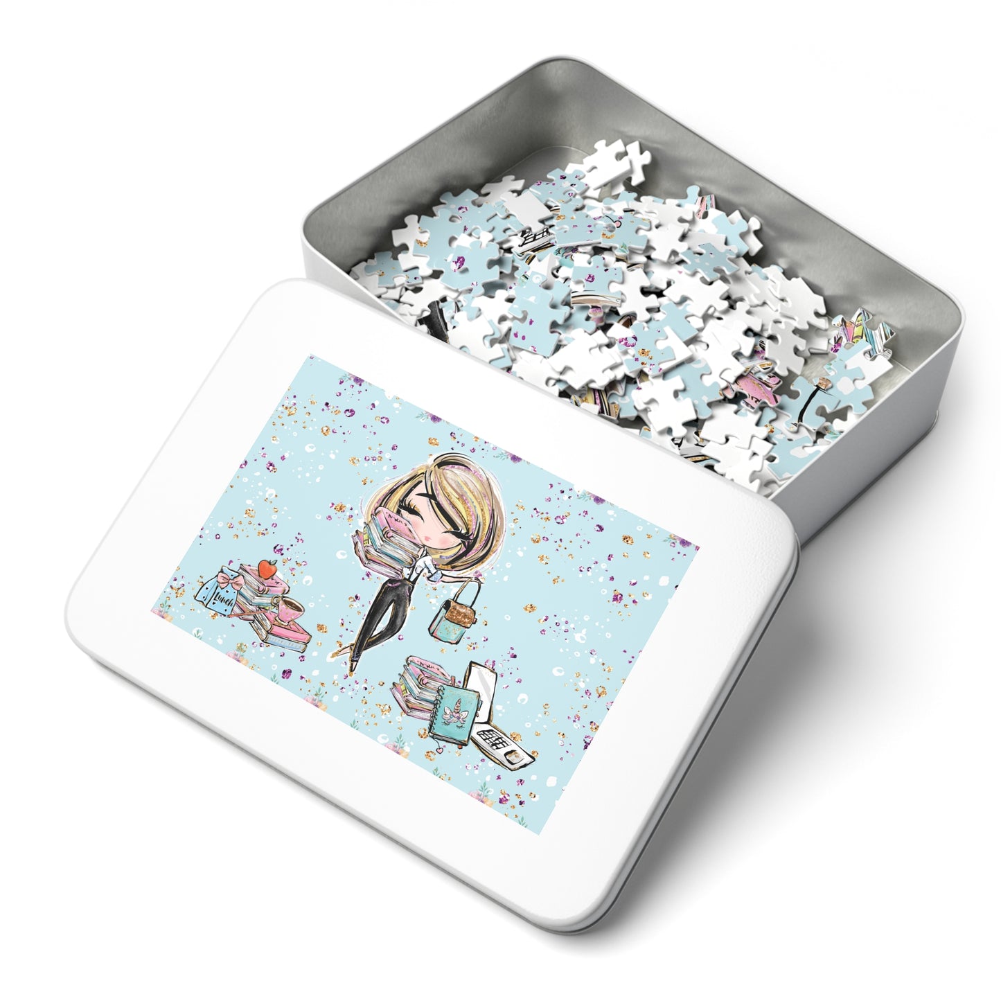 Jigsaw Puzzle, Teacher, Personalised/Non-Personalised (30, 110, 252, 500,1000-Piece)