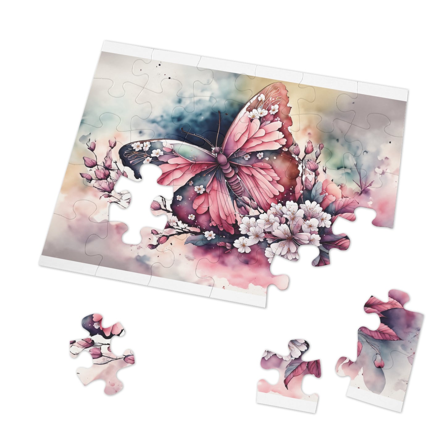 Puzzle, Butterfly Dreams, Personalised/Non-Personalised (30, 110, 252, 500,1000-Piece)