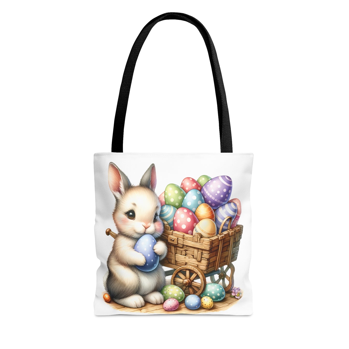 Tote Bag, Easter, Rabbit, Personalised/Non-Personalised Tote bag