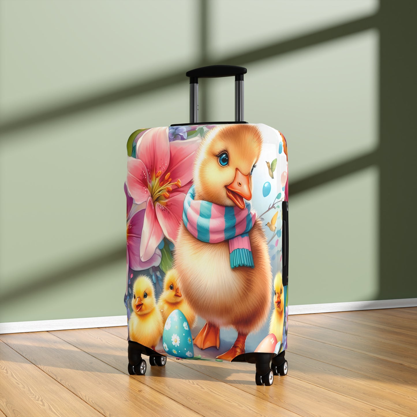 Luggage Cover, Easter, Duck, awd-1608