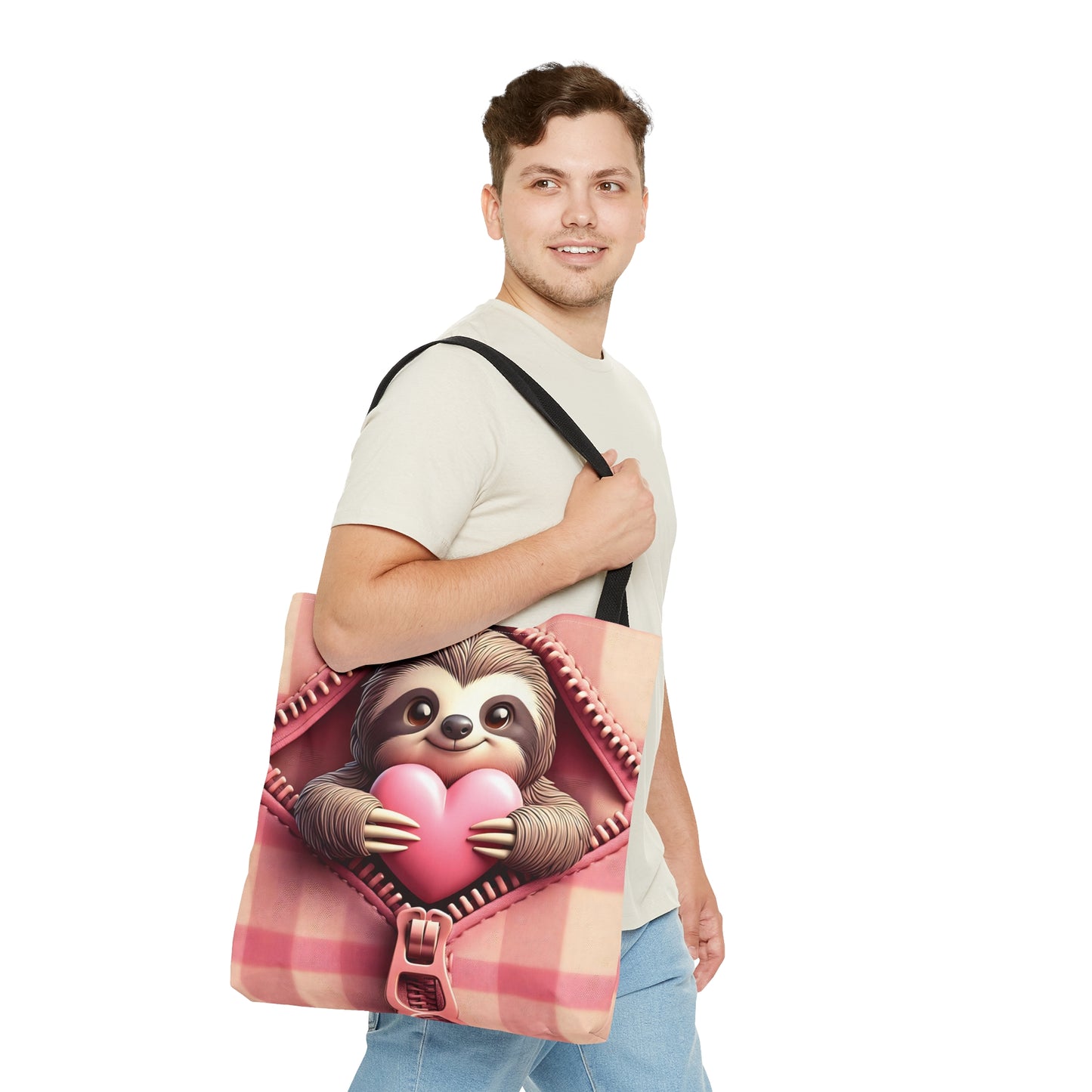 Tote Bag, Sloth, Personalised/Non-Personalised Tote bag