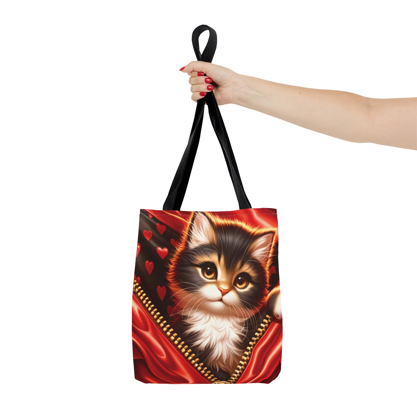 Tote Bag, Cat, Personalised/Non-Personalised Tote bag