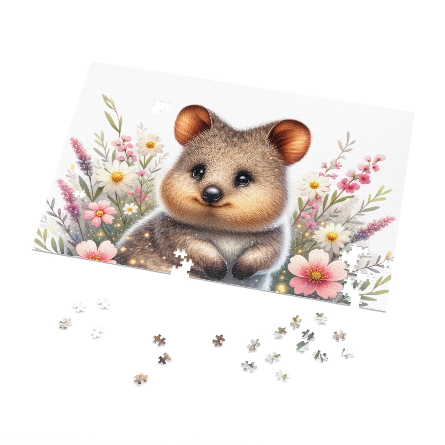 Jigsaw Puzzle in Tin, Australian Animals, Quokka, Personalised/Non-Personalised awd-1332 (30, 110, 252, 500,1000-Piece)