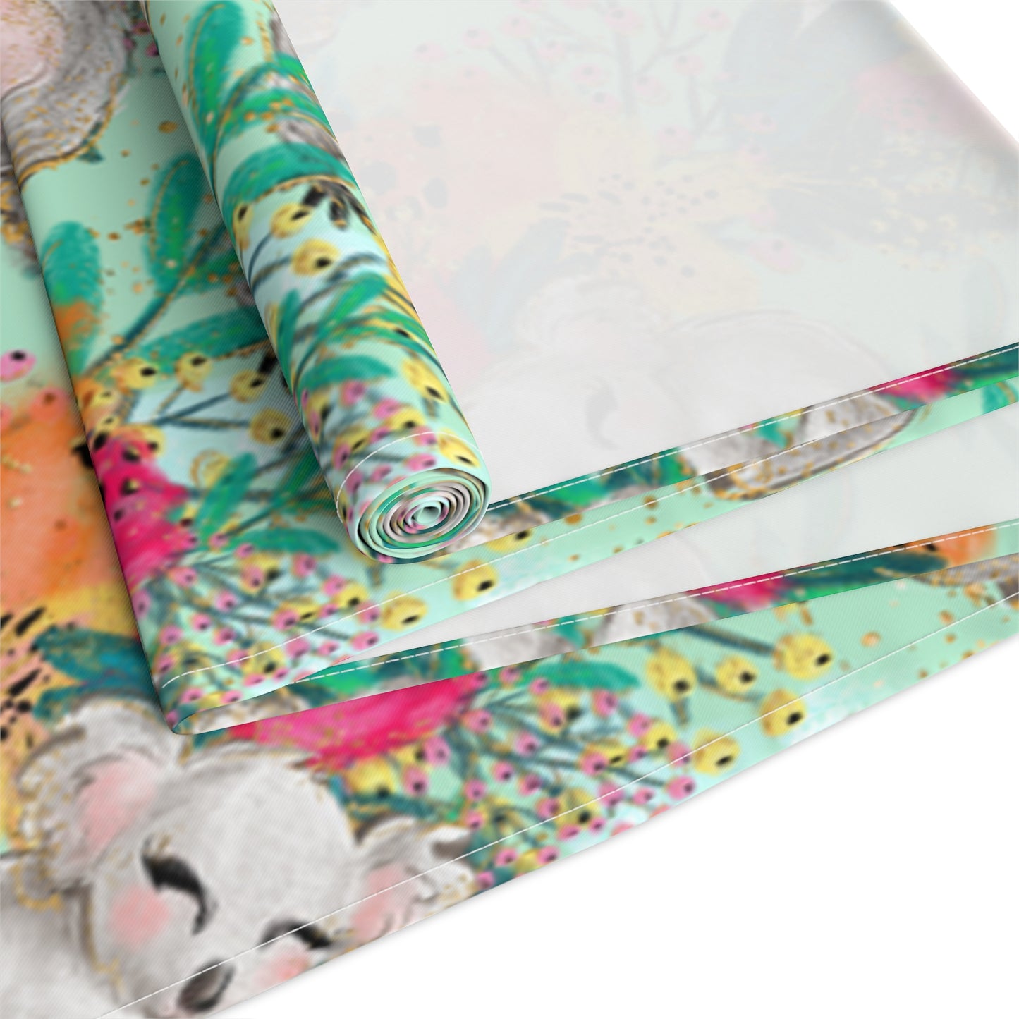 Australian Koalas Table Runner, Cotton Twill and Poly Available