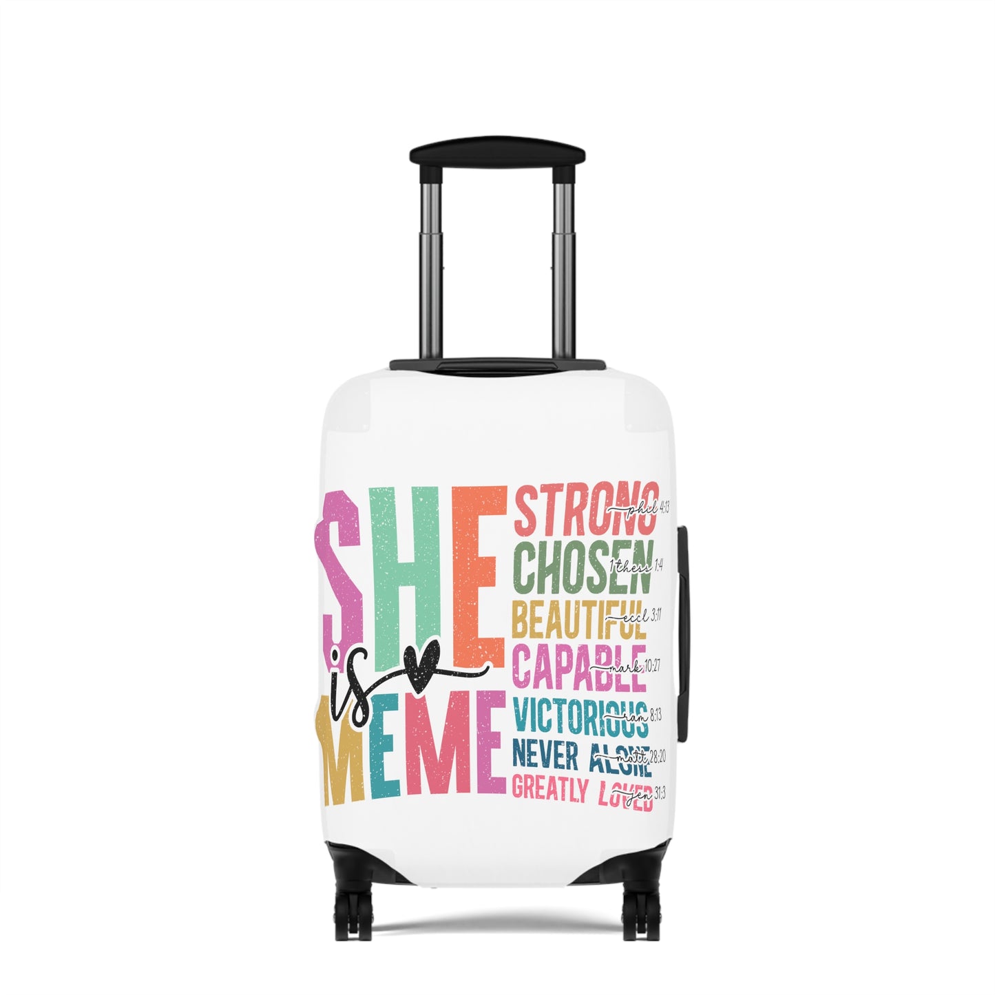 Luggage Cover, She is MeMe, awd-5021