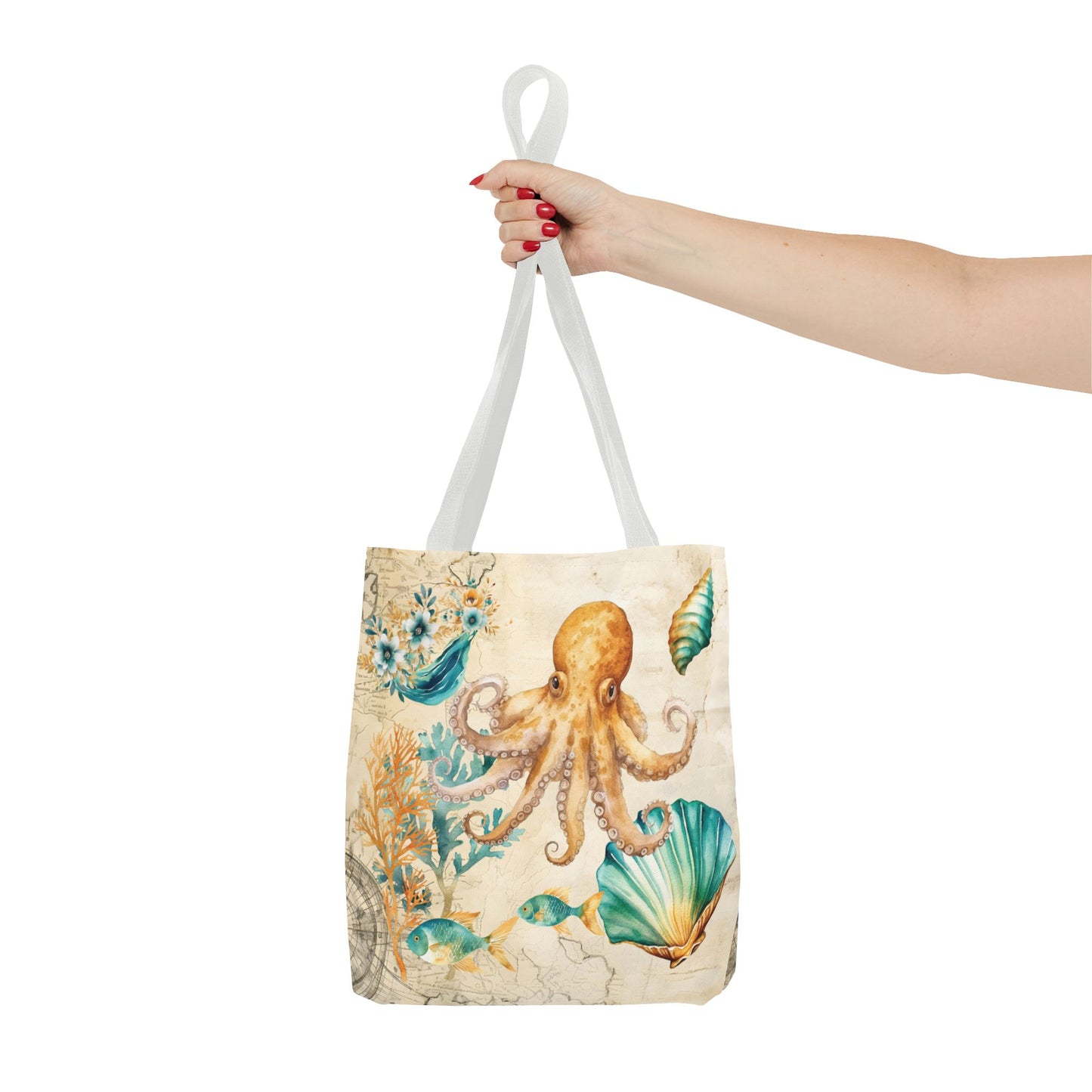 Tote Bag, Nautical bag, Beach Tote Bag