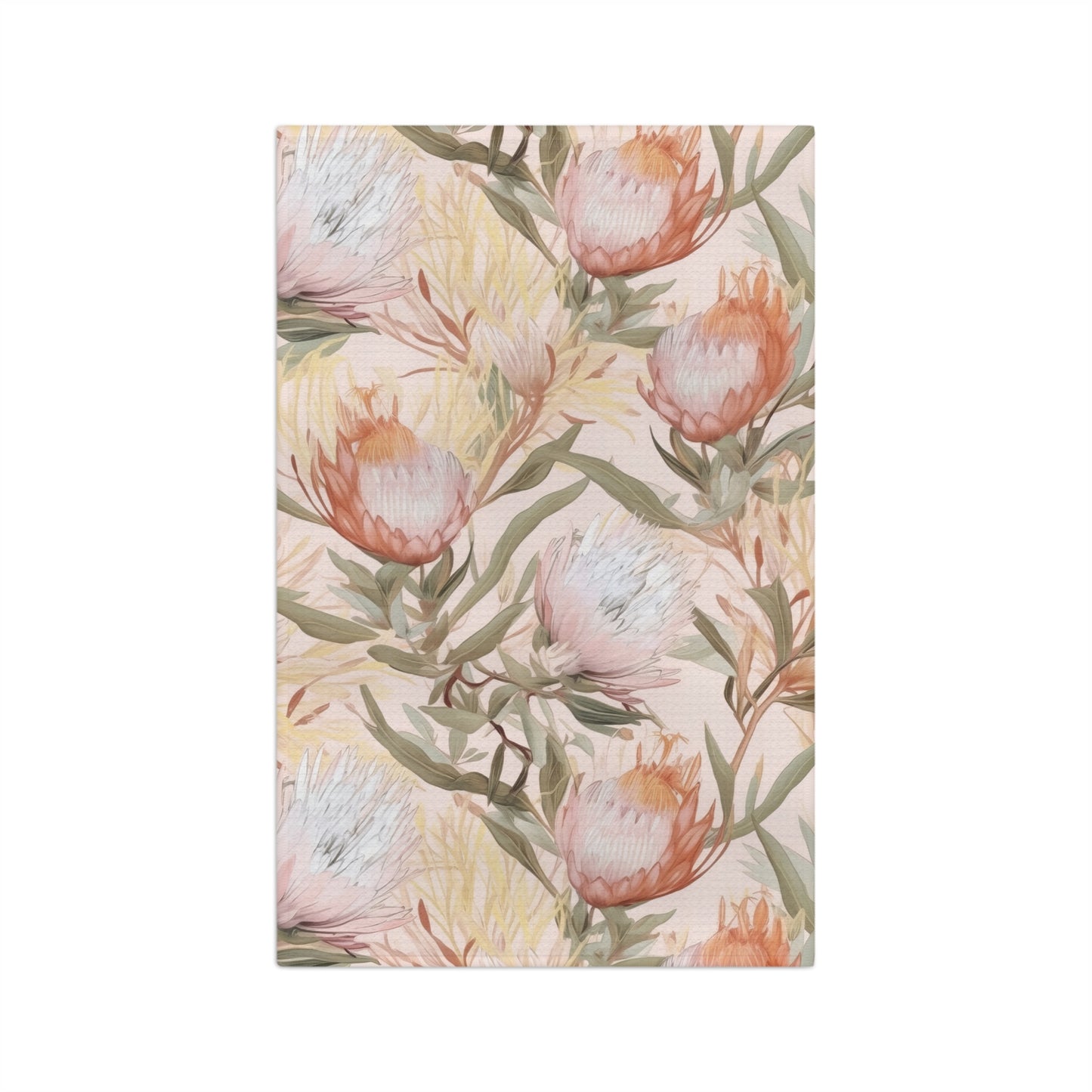 Microfiber Tea Towel Australian Floral