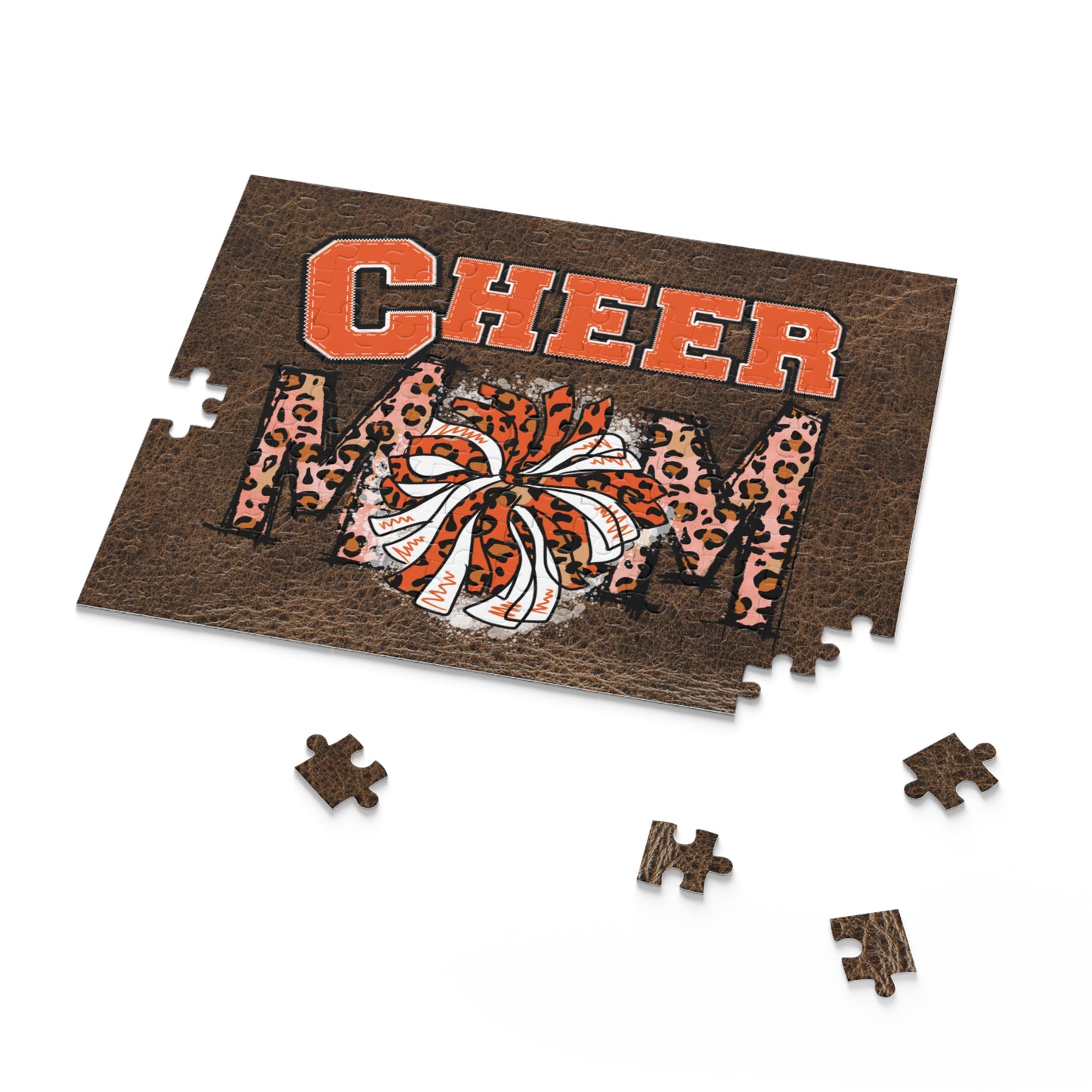 Personalised/Non-Personalised Puzzle, Cheer Mom (120, 252, 500-Piece)