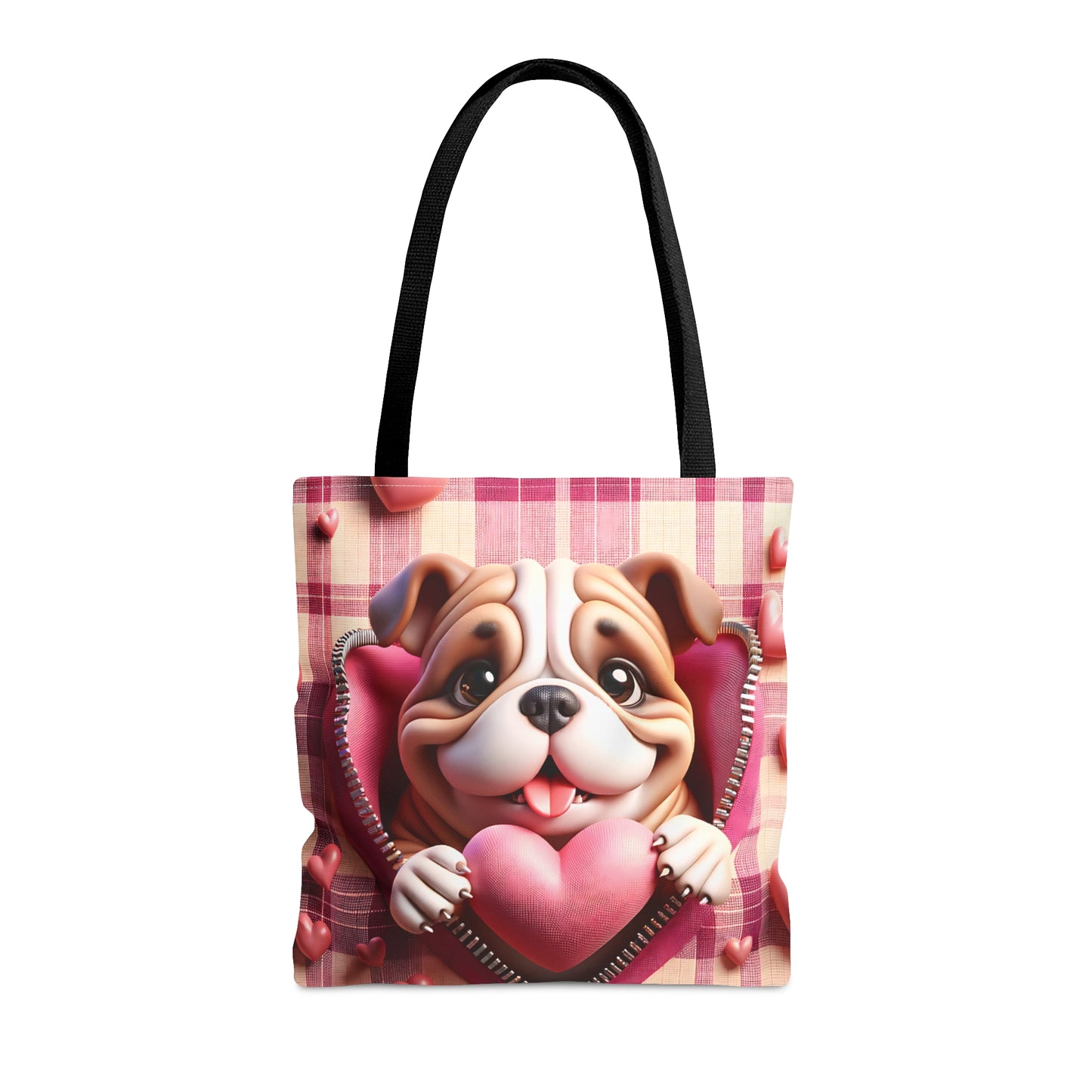 Tote Bag, Cute Dog, Personalised/Non-Personalised Tote bag