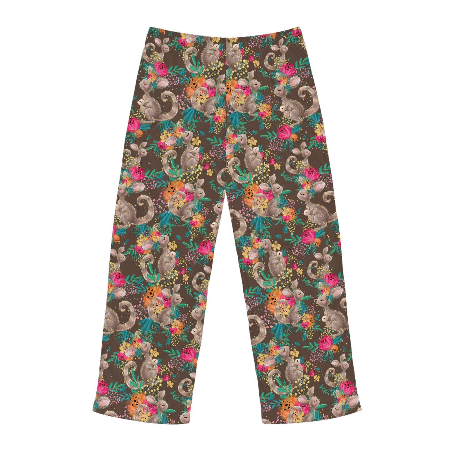 Men's Pyjama Pants, Australian Animals, Sleepwear Bottoms