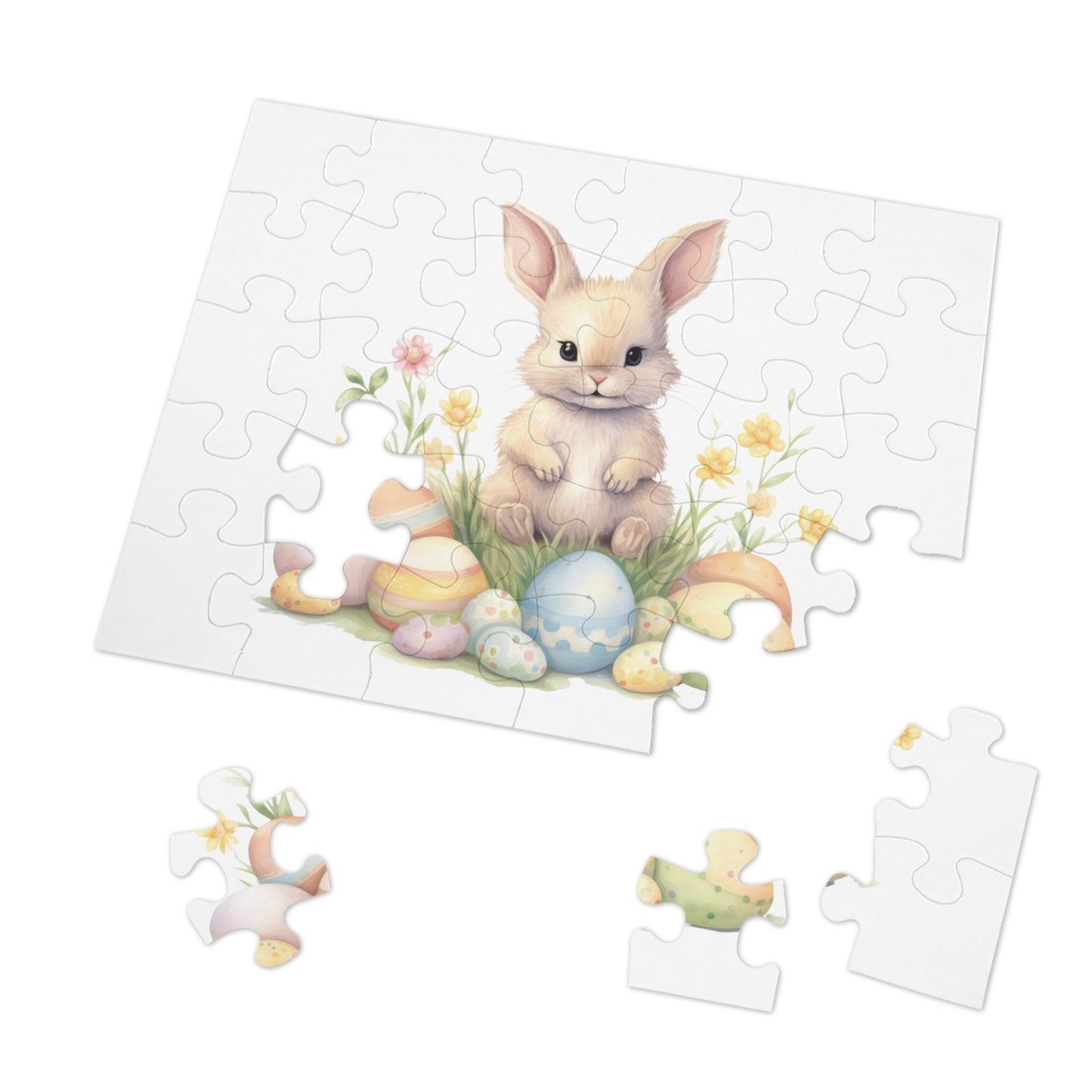 Jigsaw Puzzle, Easter, Easter Rabbit, Personalised/Non-Personalised (30, 110, 252, 500,1000-Piece)