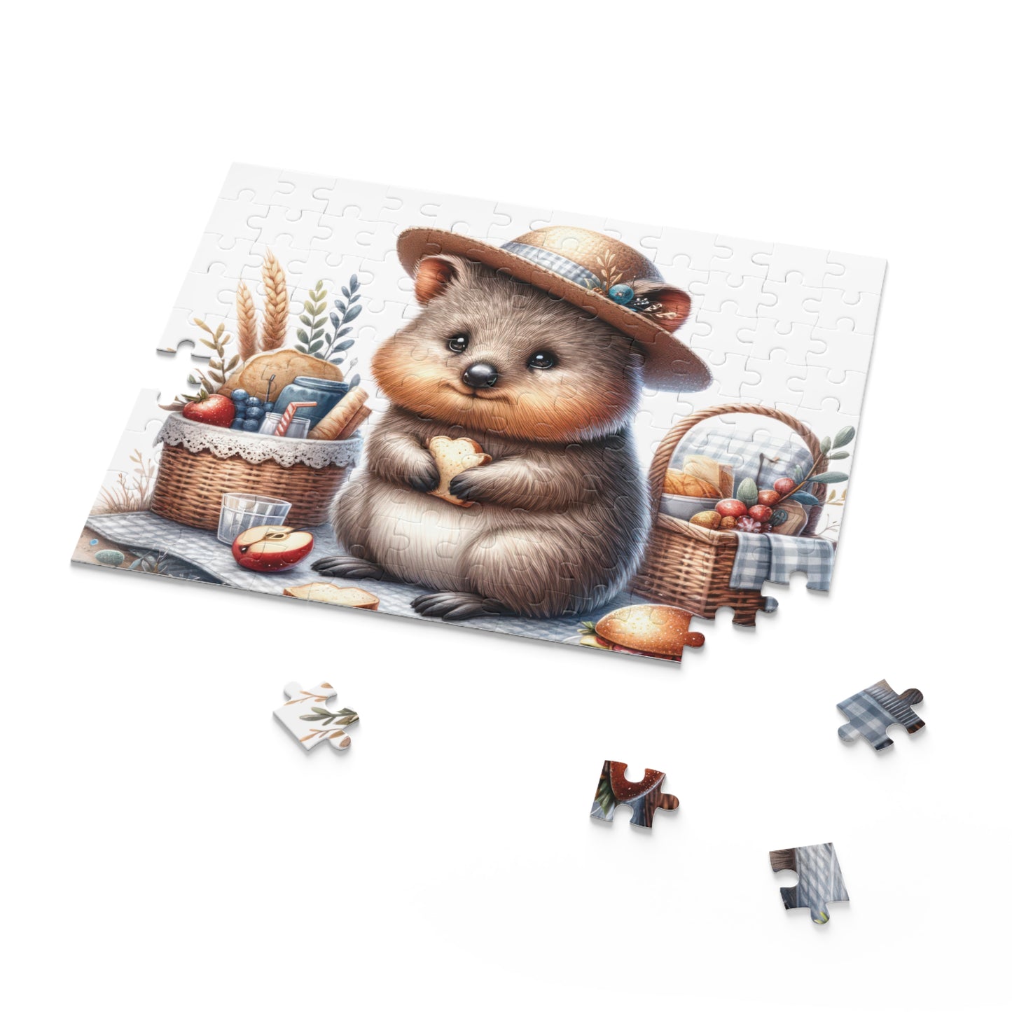 Personalised/Non-Personalised Puzzle, Quokka (120, 252, 500-Piece)