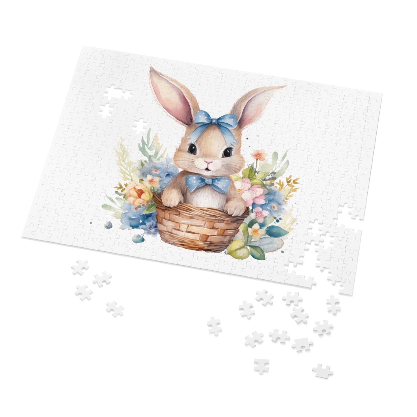 Jigsaw Puzzle, Easter, Easter Rabbit, Personalised/Non-Personalised (30, 110, 252, 500,1000-Piece)