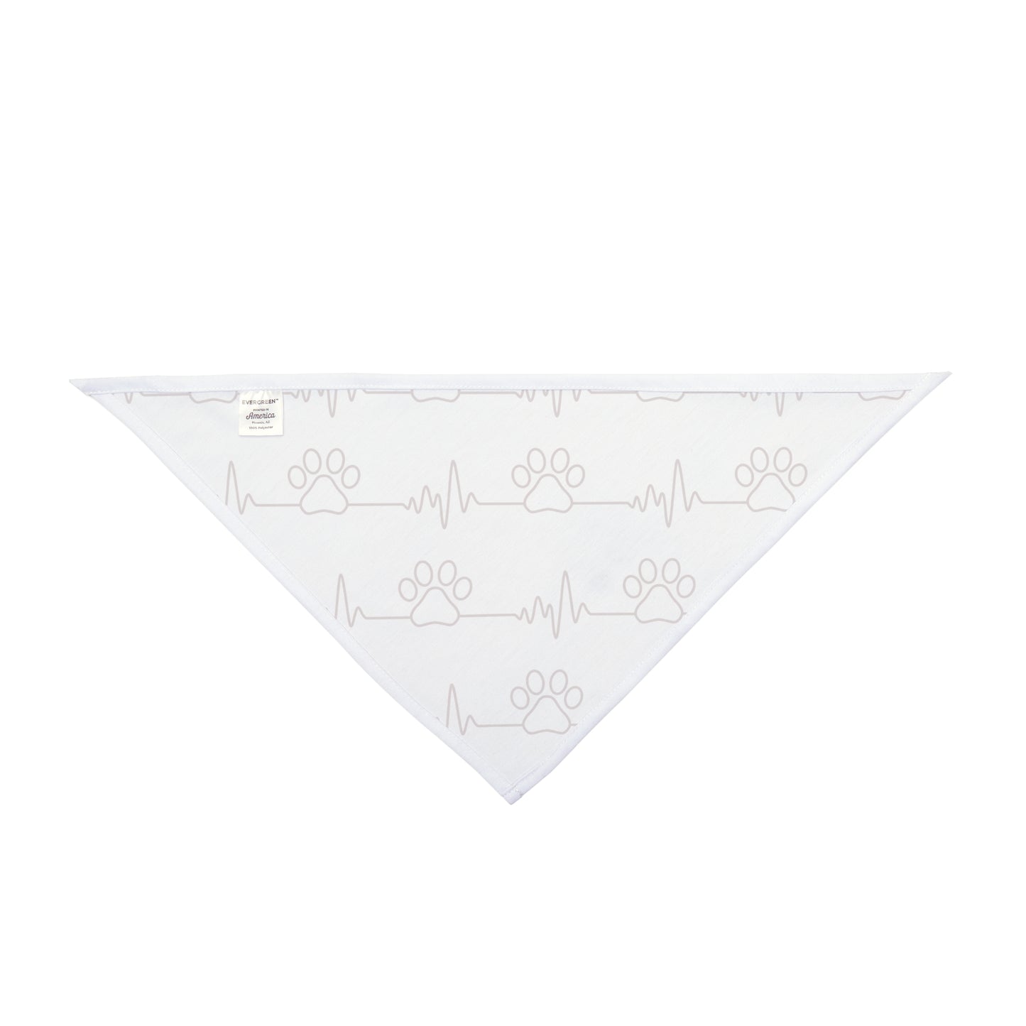 Bandana, Paw Heartbeat Pet Bandana