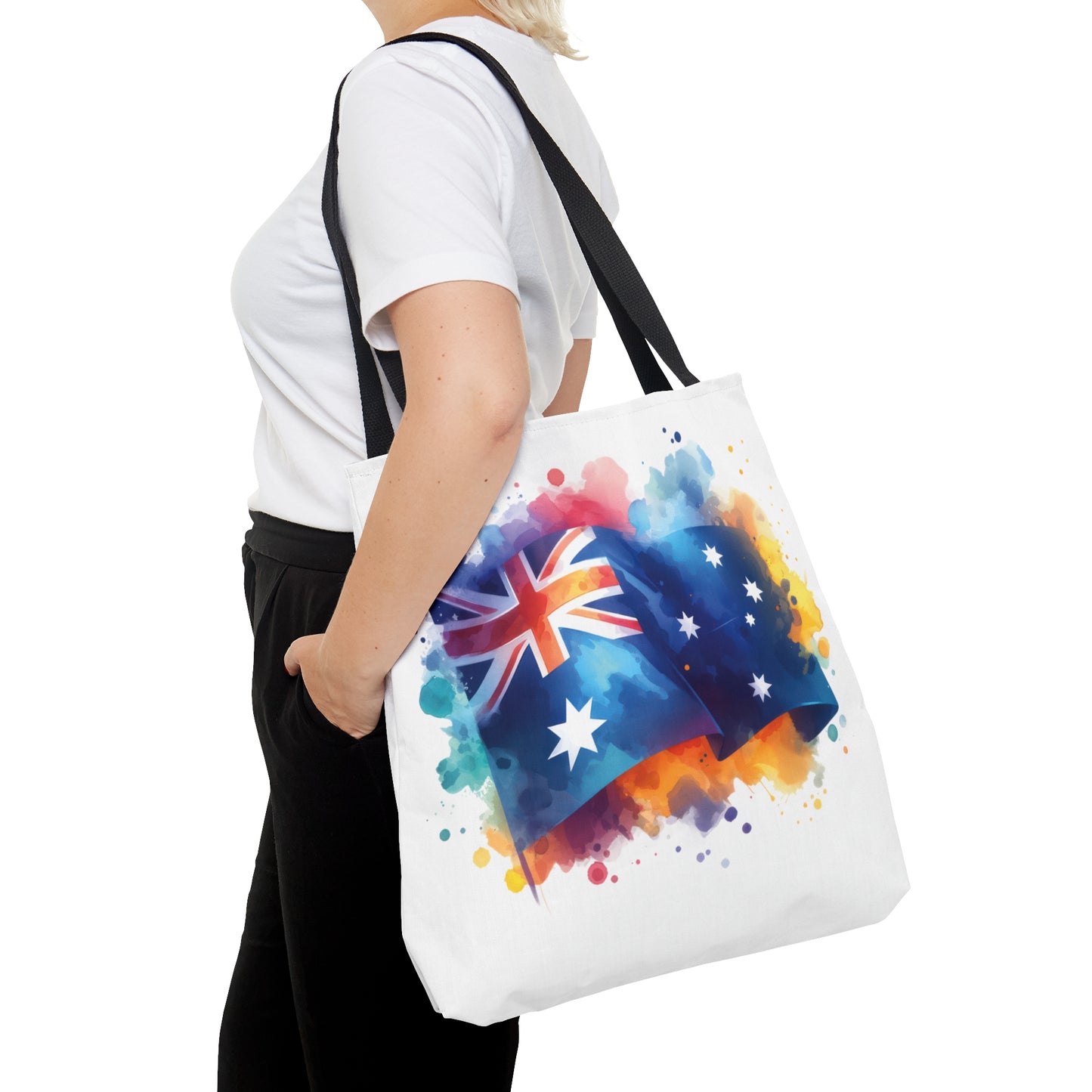 Tote Bag, Australian Flag, Personalised/Non-Personalised Tote bag