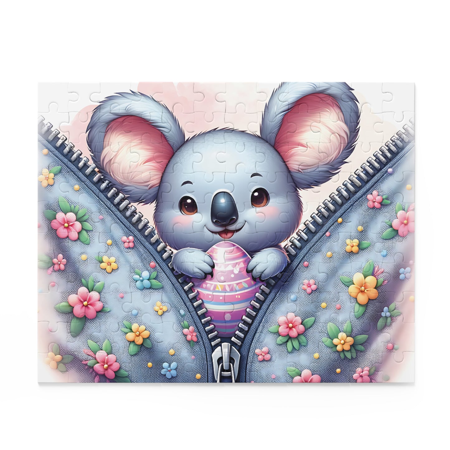 Personalised/Non-Personalised Puzzle, Easter, Koala (120, 252, 500-Piece)