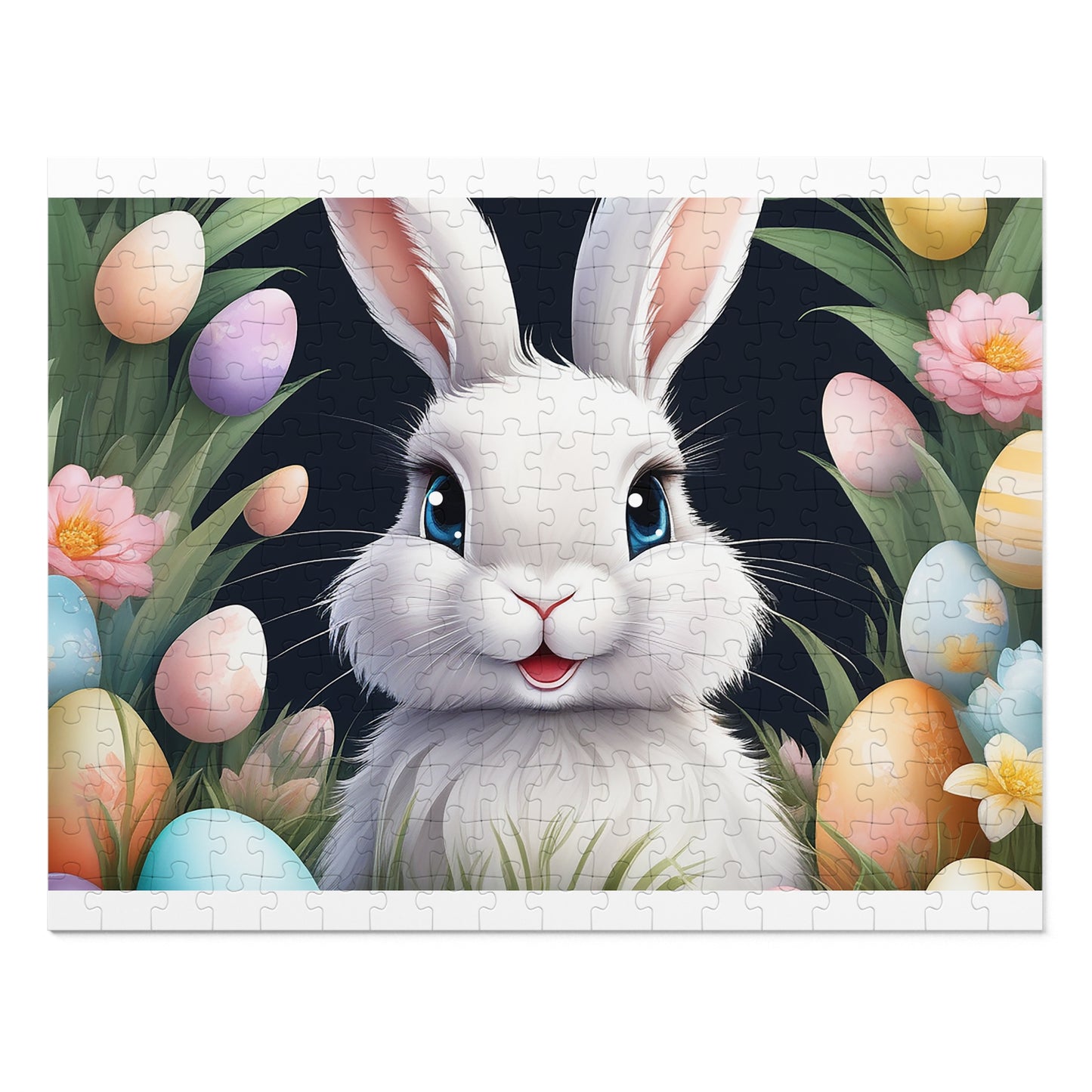 Puzzle, Easter, Rabbit, Personalised/Non-Personalised (30, 110, 252, 500,1000-Piece) awd-649