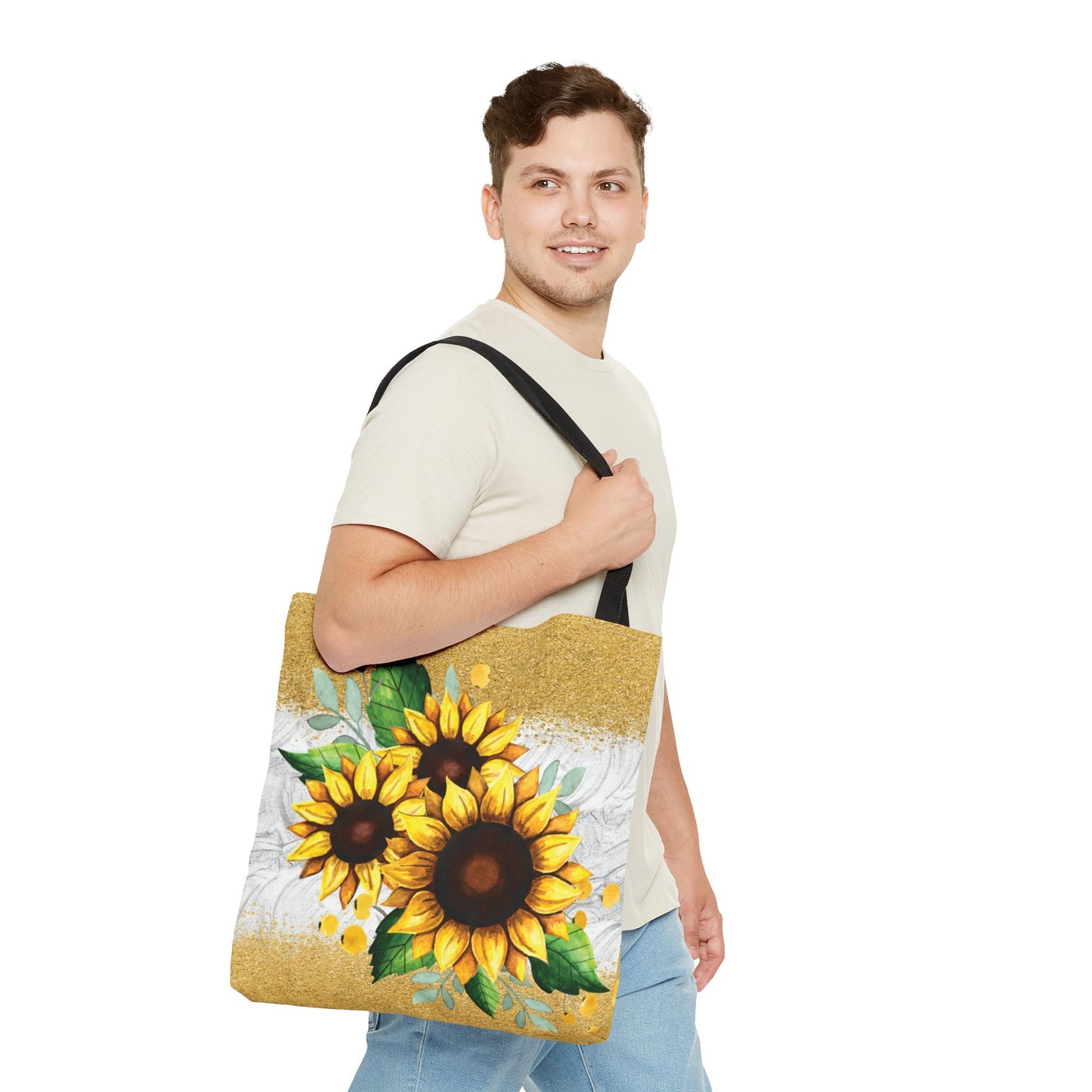 Tote Bag, Sunflowers, Tote bag