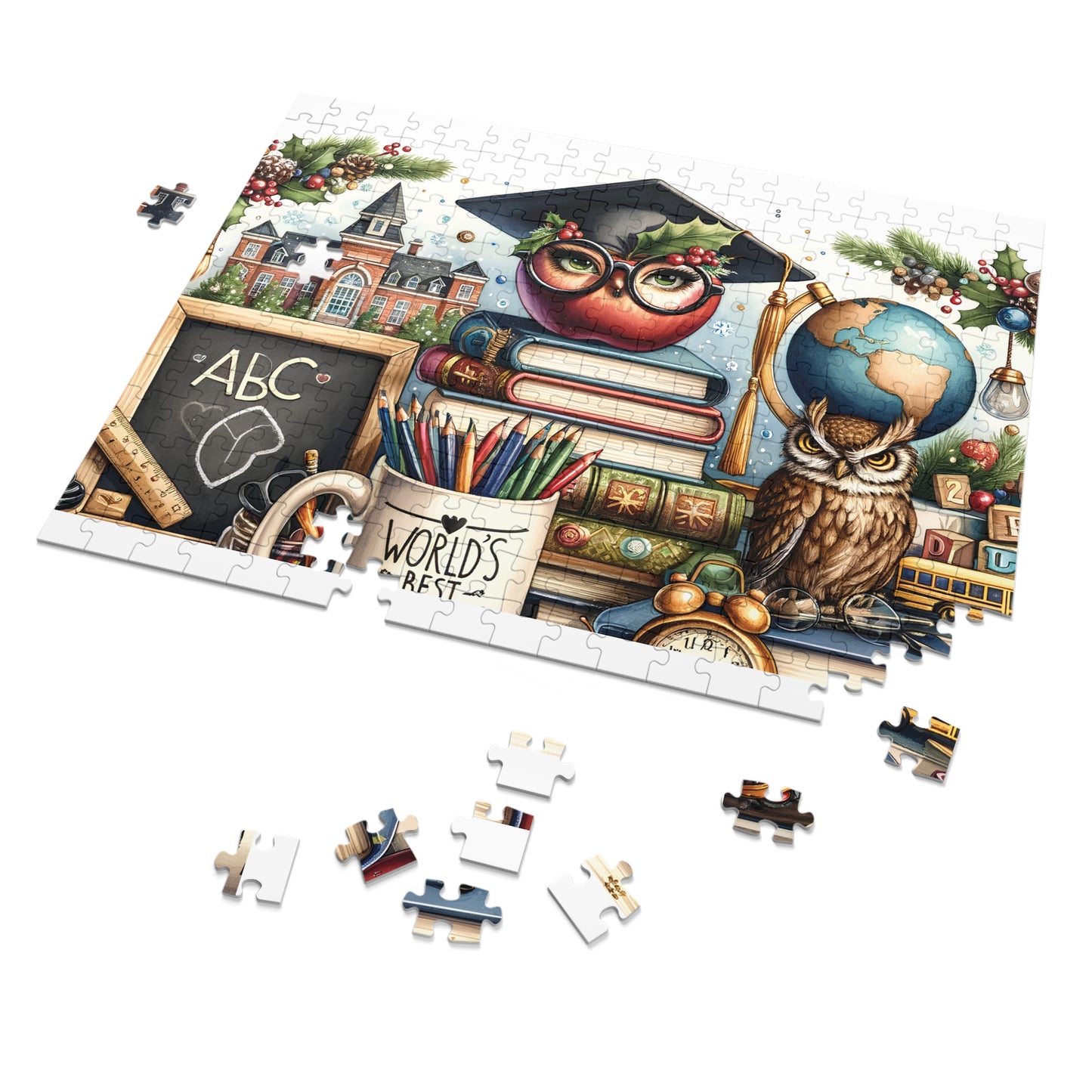 Puzzle Teacher, Personalised/Non-Personalised (30, 110, 252, 500,1000-Piece) awd-660