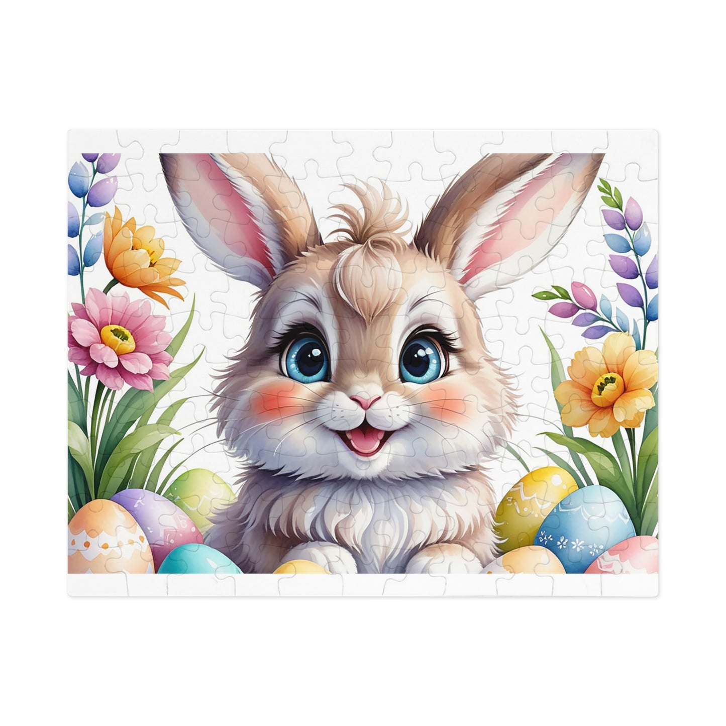 Puzzle, Easter, Rabbit, Personalised/Non-Personalised (30, 110, 252, 500,1000-Piece) awd-653