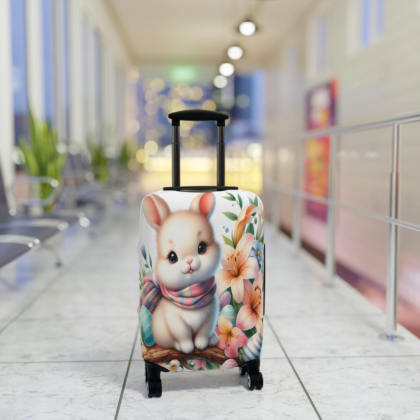 Luggage Cover, Easter, Rabbit, awd-1610