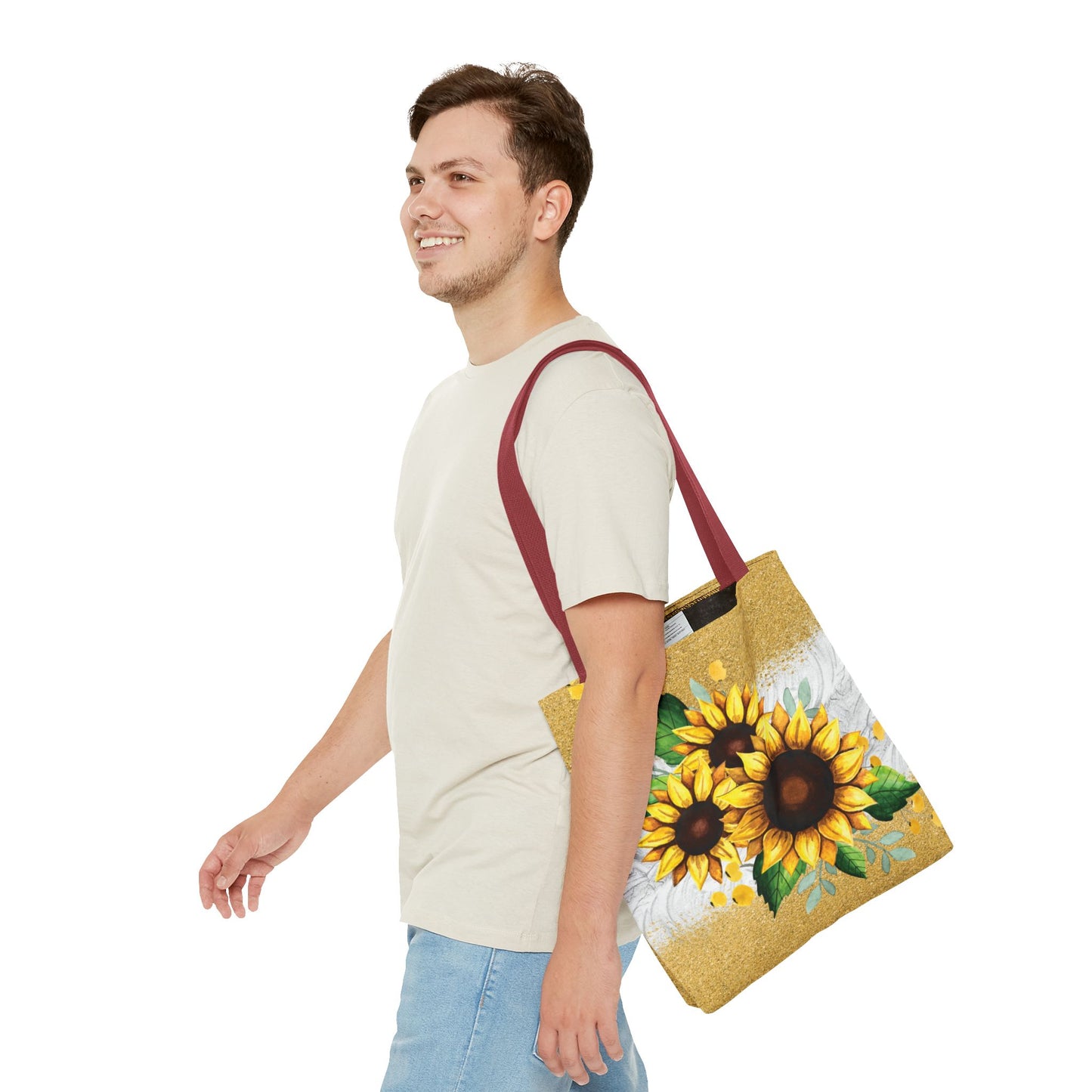 Tote Bag, Sunflowers, Tote bag