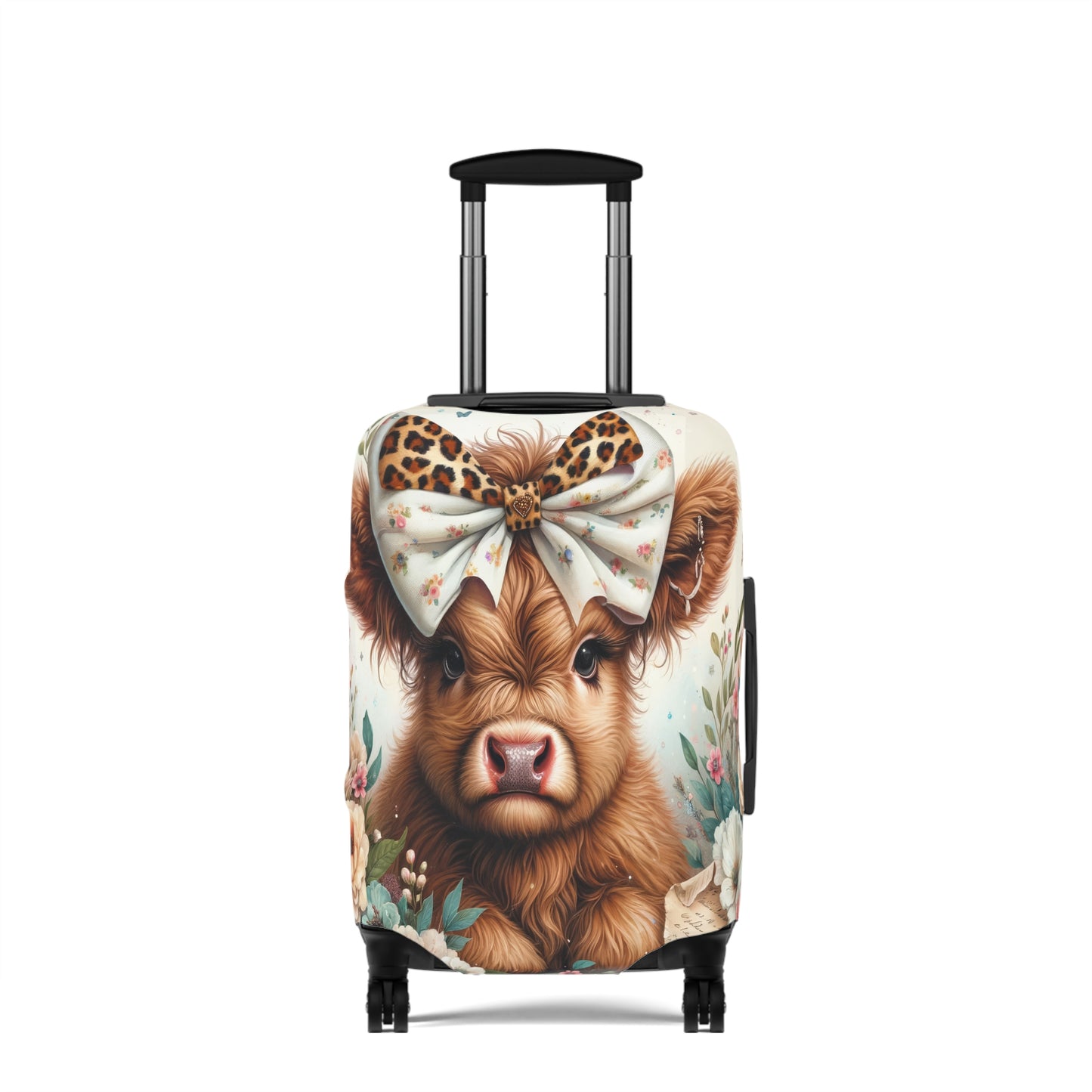 Luggage Cover, Highland Cow, awd-5002