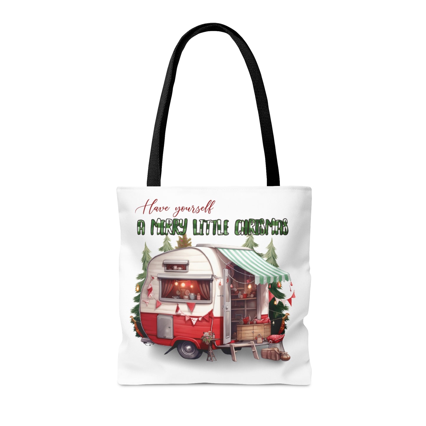 Tote Bag, Christmas, Camper