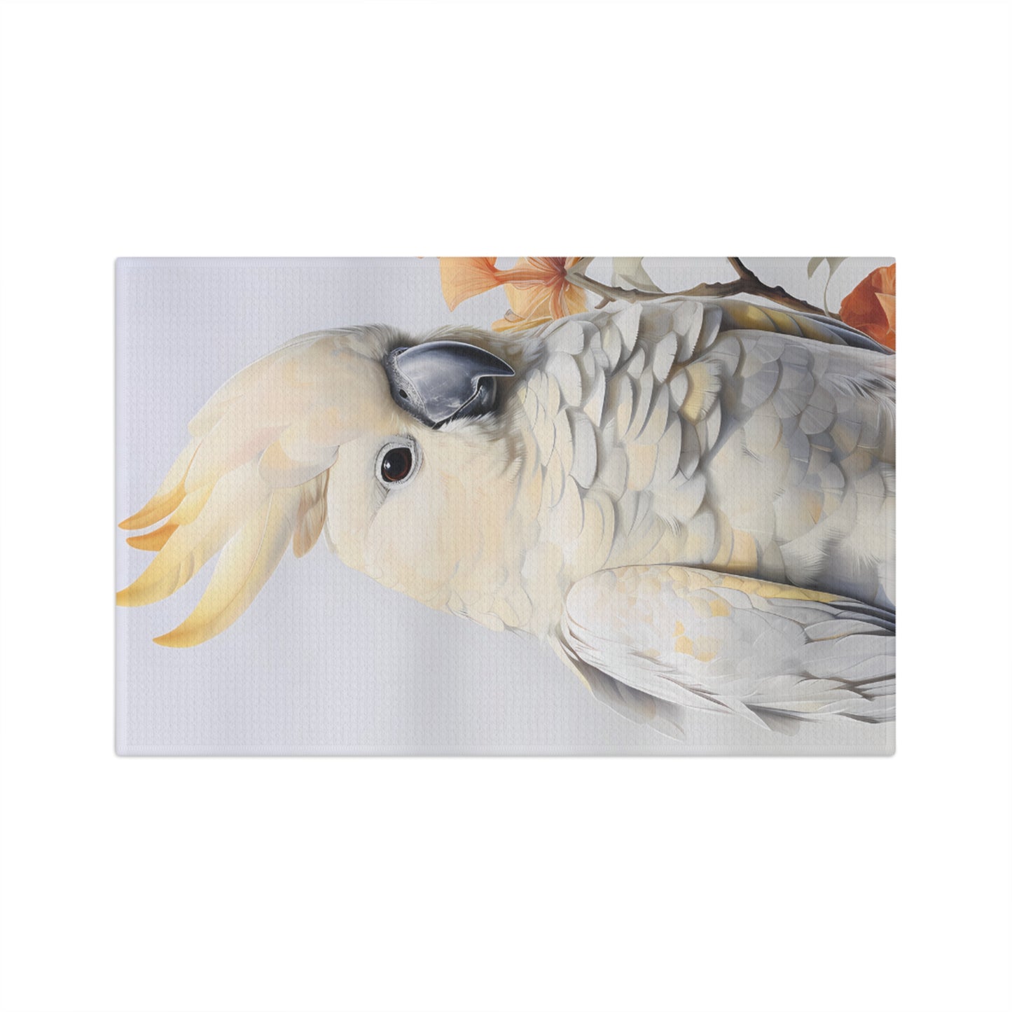 Microfiber Tea Towel, Australian Animals, Cockatoo