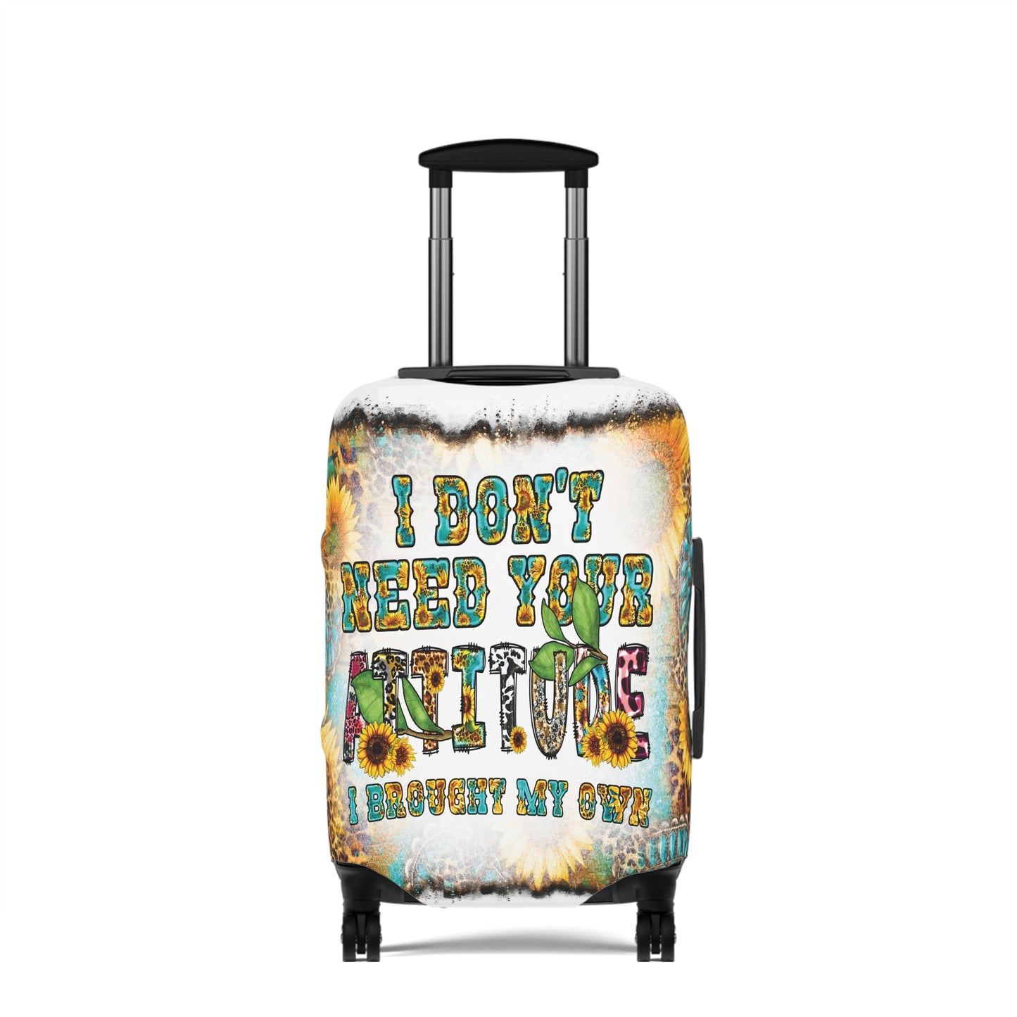 Luggage Cover, Country and Western, I Don't need your Attitude, awd-1033