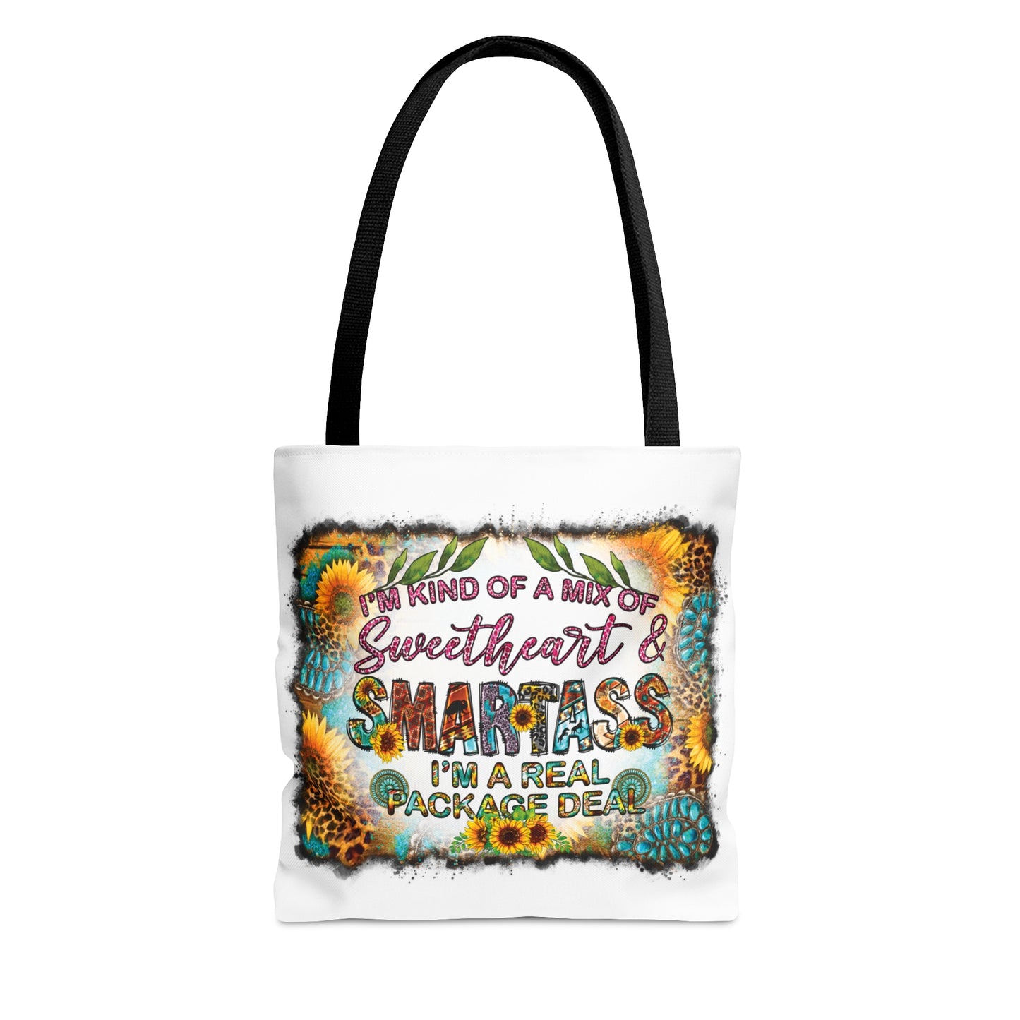 Tote Bag, Western, I'm kind of a mix of sweetheart