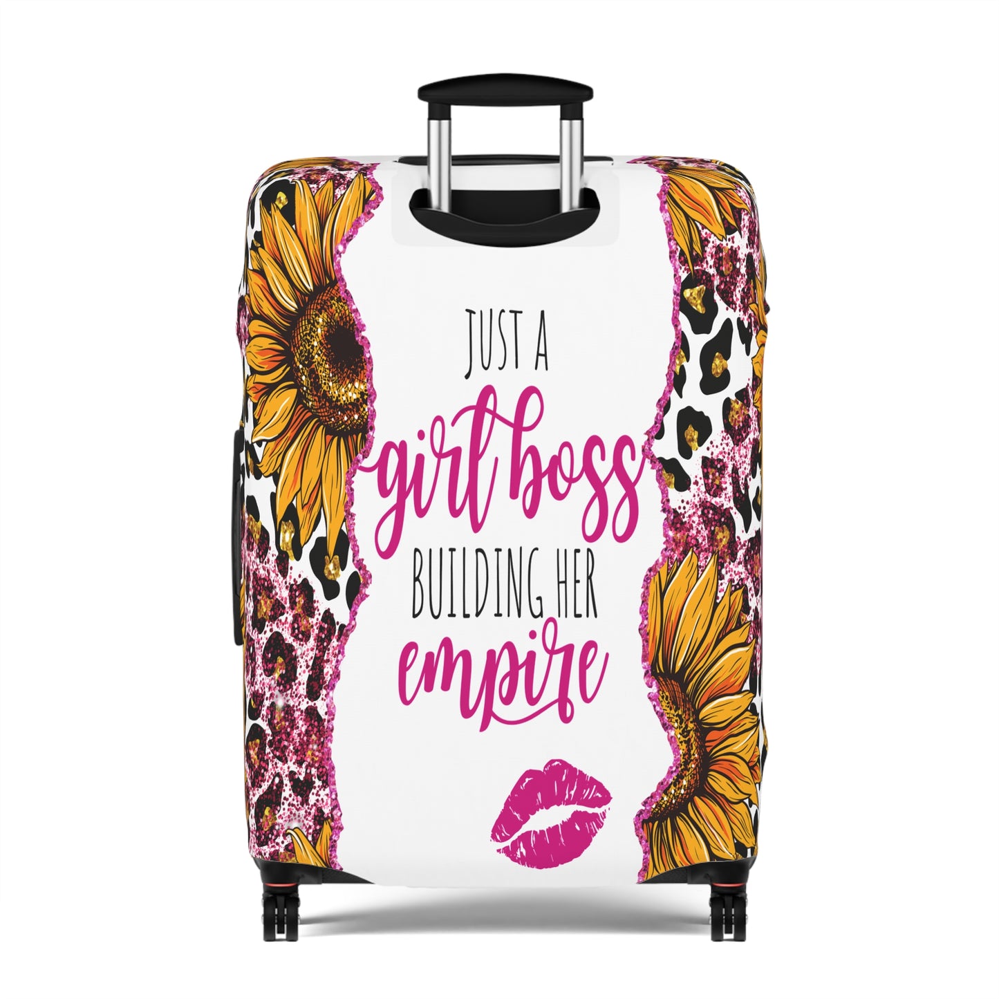 Luggage Cover, Just a Girl Boss building her Empire, awd-1696