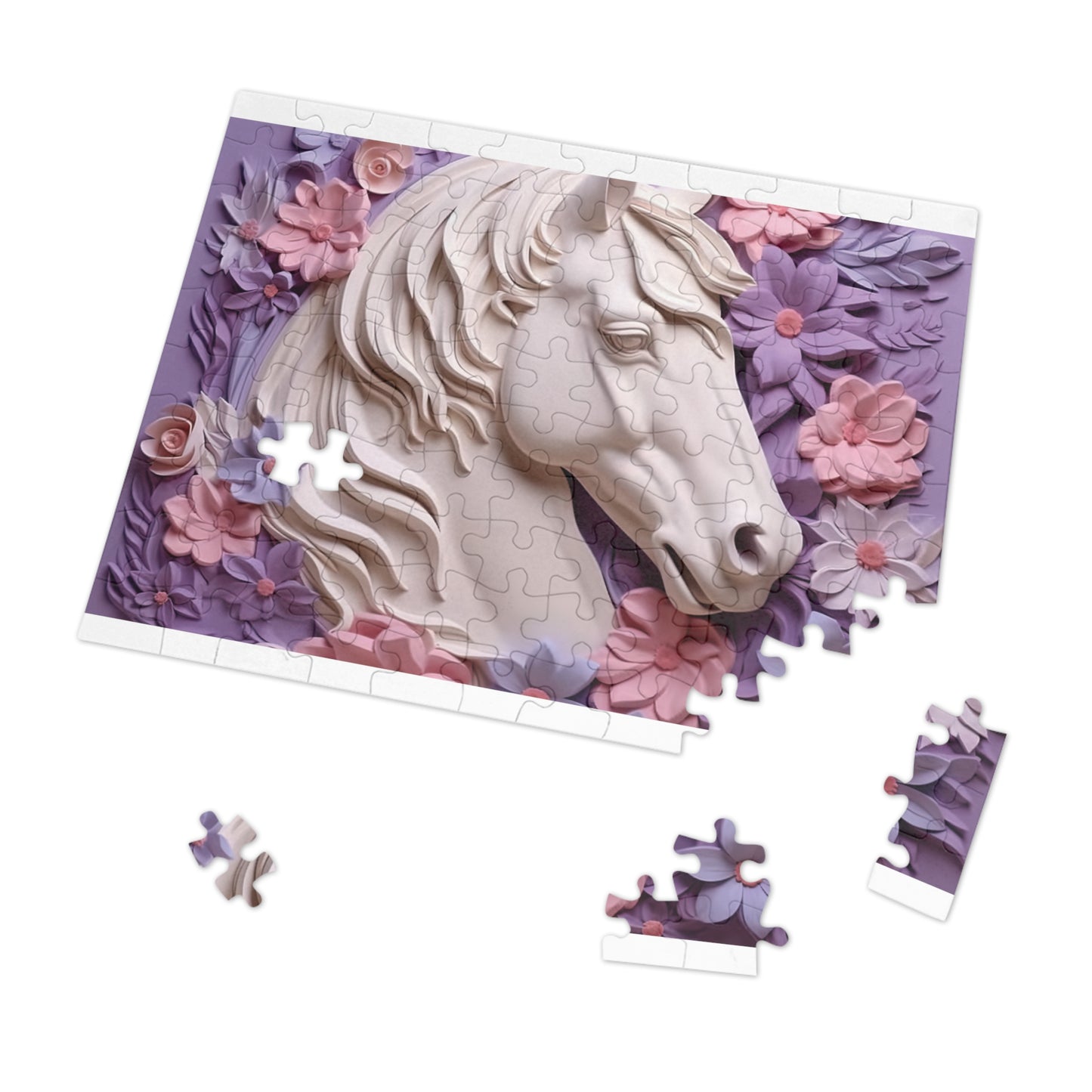 Jigsaw Puzzle, Horse, Personalised/Non-Personalised (30, 110, 252, 500,1000-Piece)