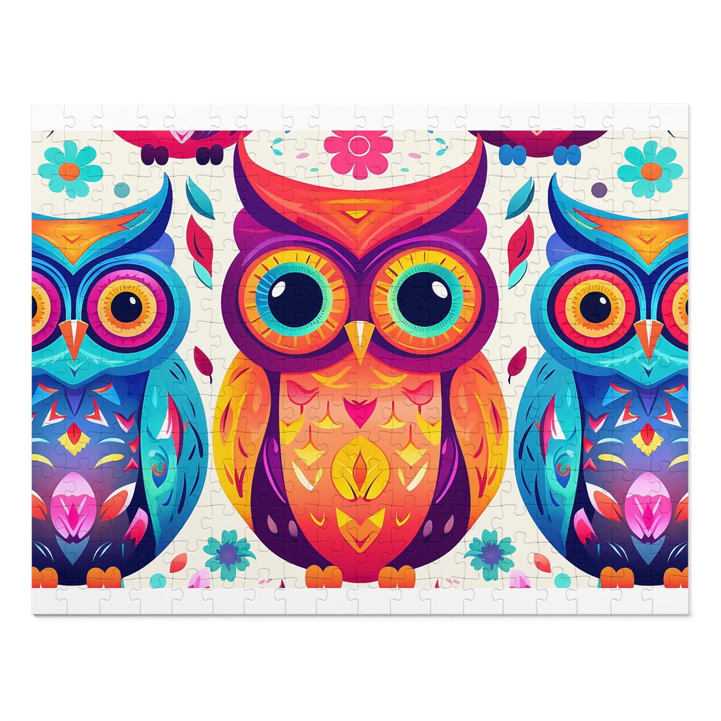 Jigsaw Puzzle, Owl, Personalised/Non-Personalised (30, 110, 252, 500,1000-Piece)