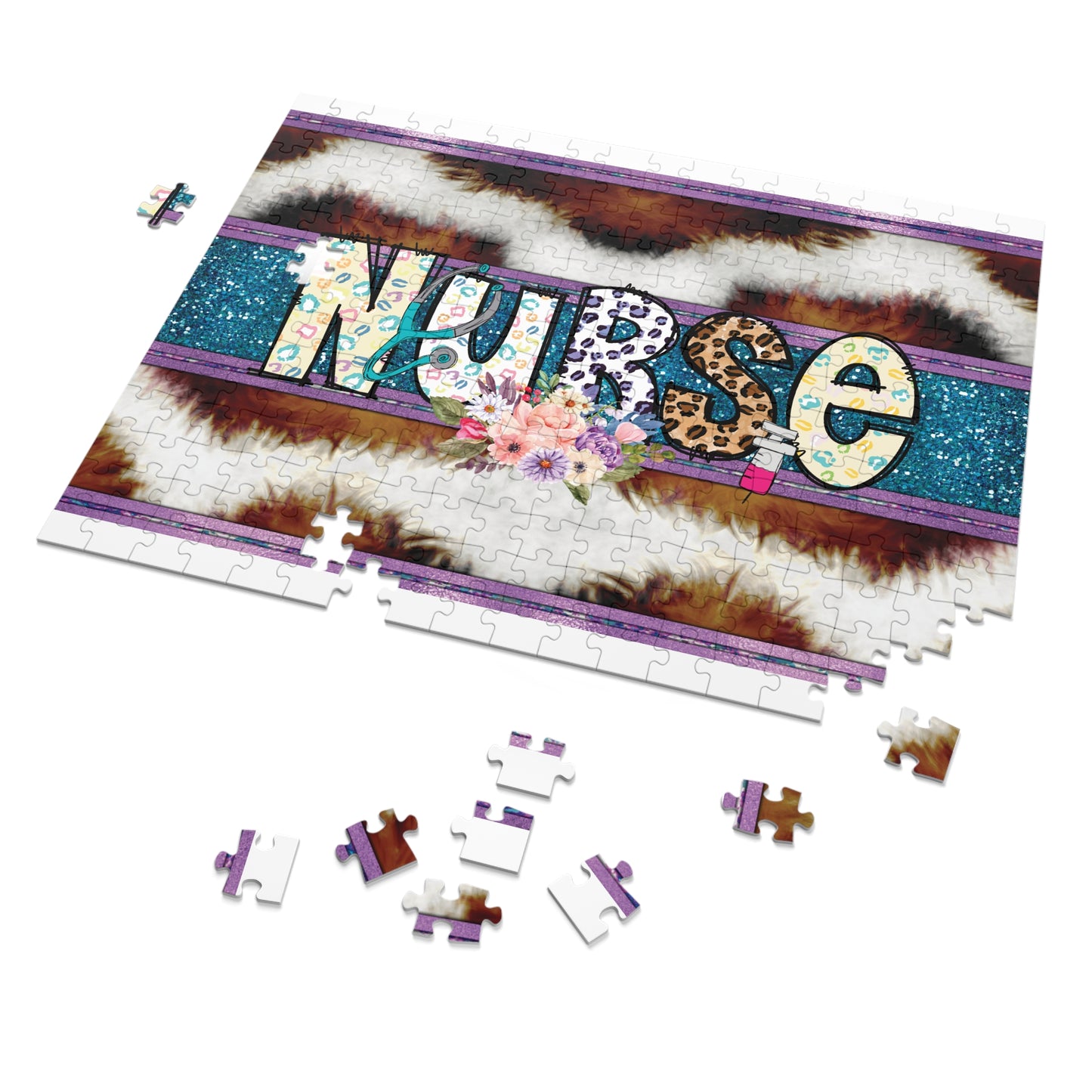 Jigsaw Puzzle, Nurse, Personalised/Non-Personalised (30, 110, 252, 500,1000-Piece)