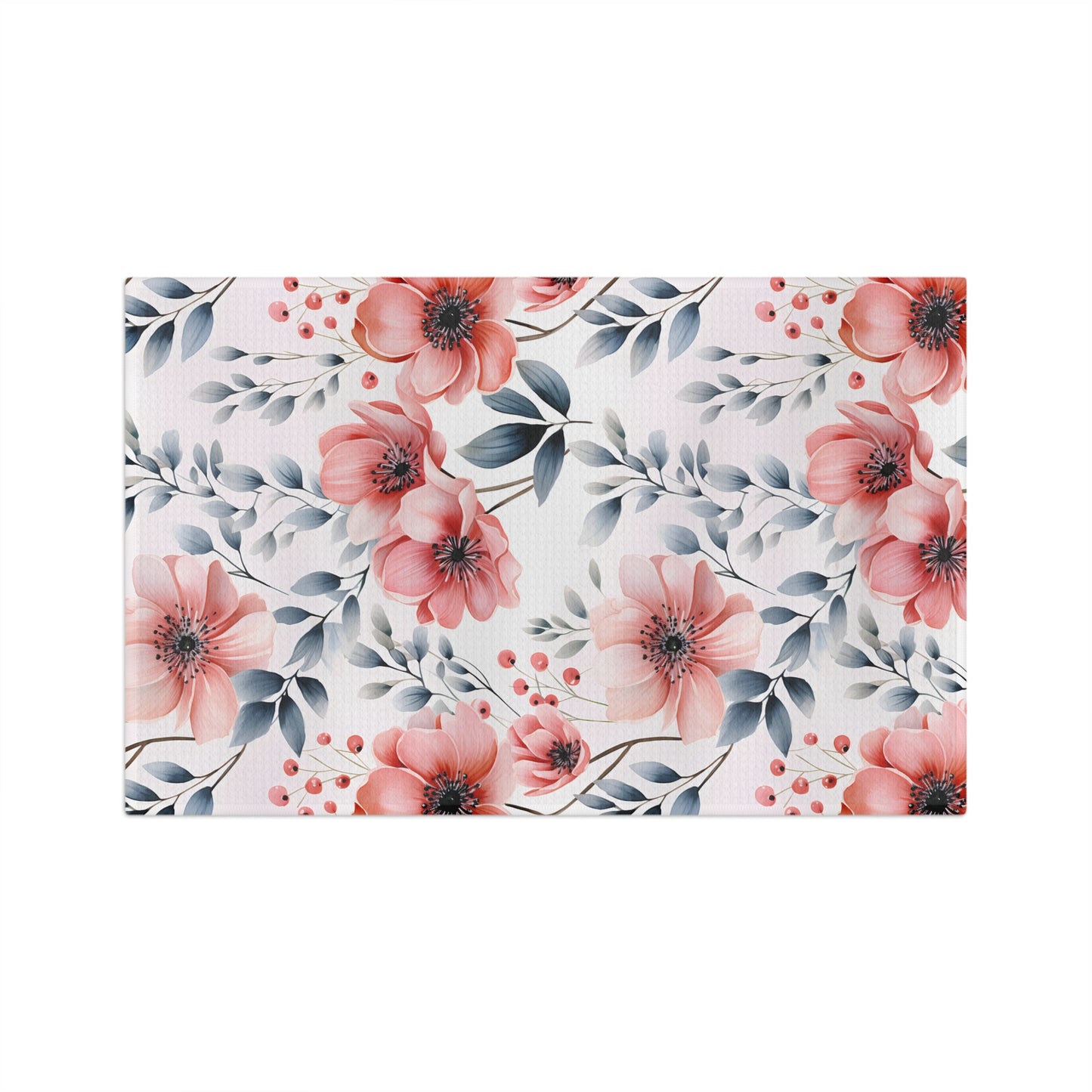 Microfiber Tea Towel Floral