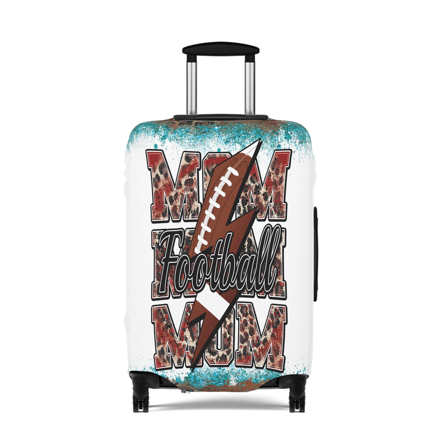 Luggage Cover, Football Mom/Mum, awd-312