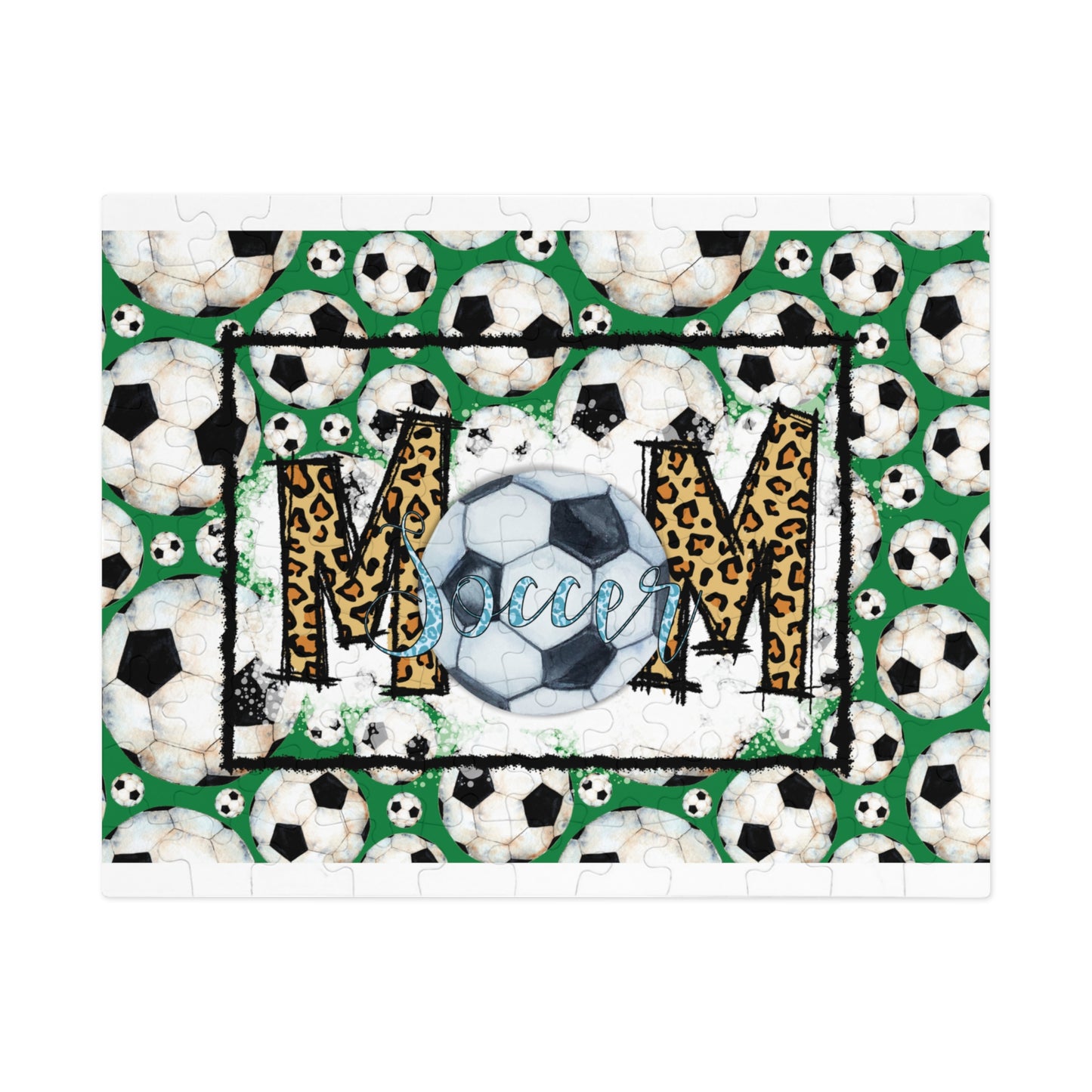 Jigsaw Puzzle, Soccer, Mom, Personalised/Non-Personalised (30, 110, 252, 500,1000-Piece)