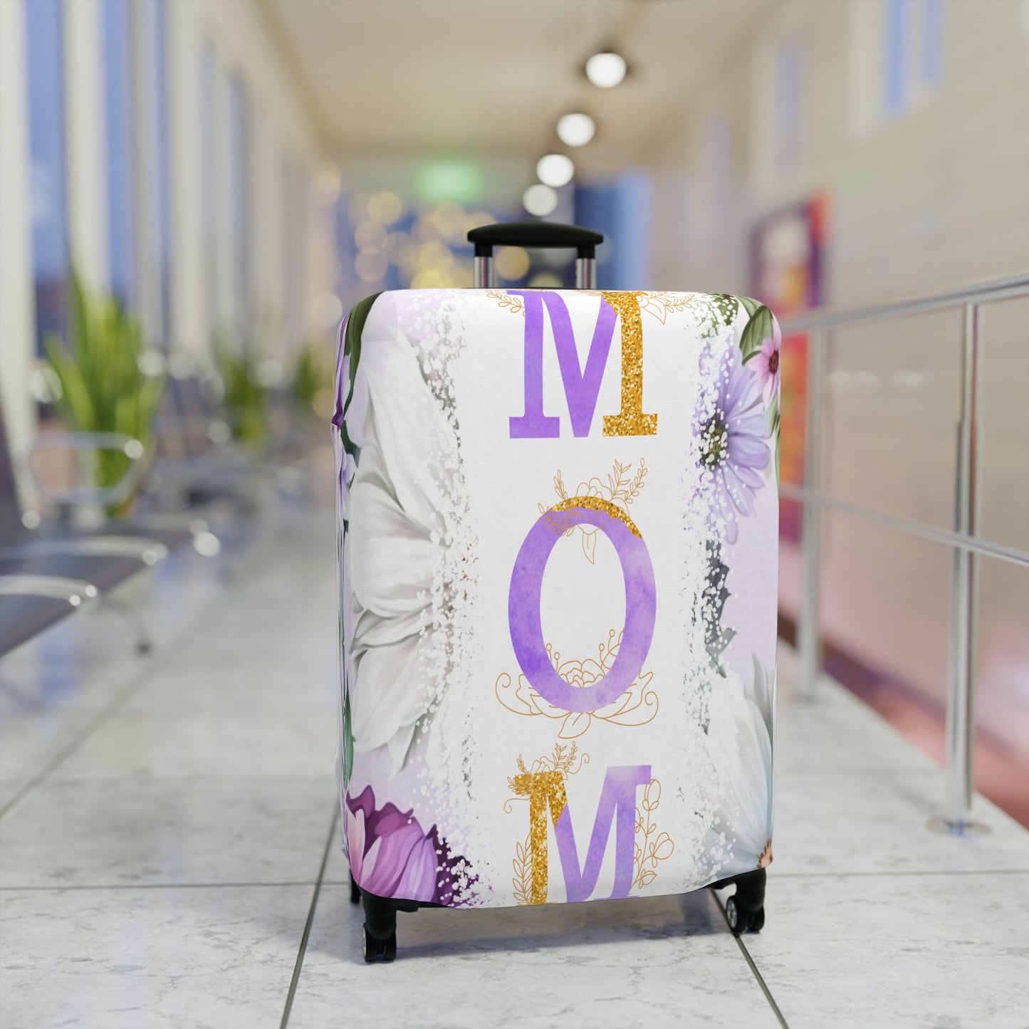 Luggage Cover, Floral, Mom, awd-532