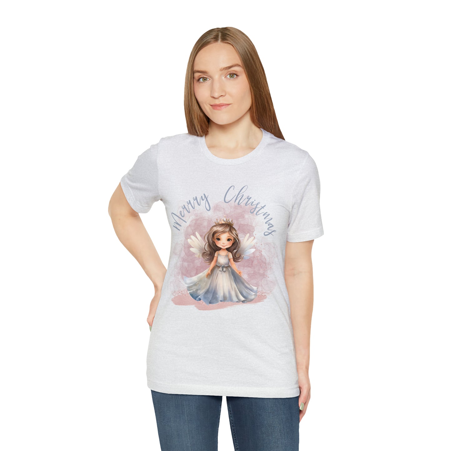 Unisex Jersey Short Sleeve Tee Christmas, Women's Fairy TShirt - A00002