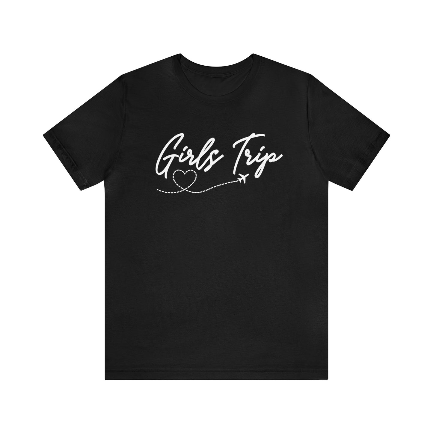 Unisex Jersey Short Sleeve Tee, Women Trip Away Tee, Girls Trip, 100% Cotton, Light Fabric 142 g/m²