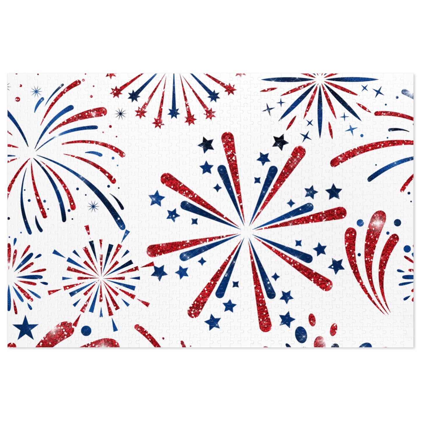 Puzzle, Fireworks, Personalised/Non-Personalised (30, 110, 252, 500,1000-Piece) awd-606