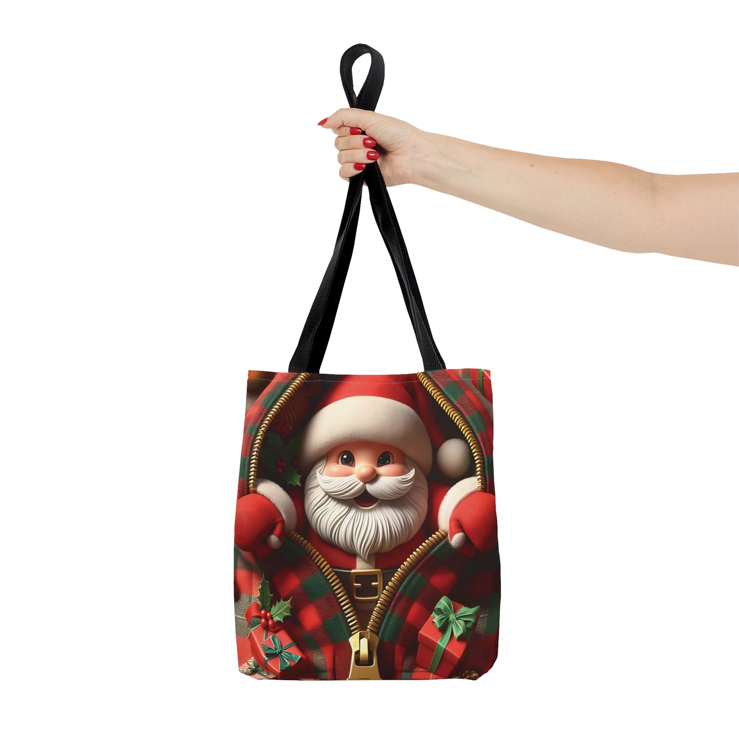 Tote Bag, Christmas, Santa, Personalised/Non-Personalised Tote bag